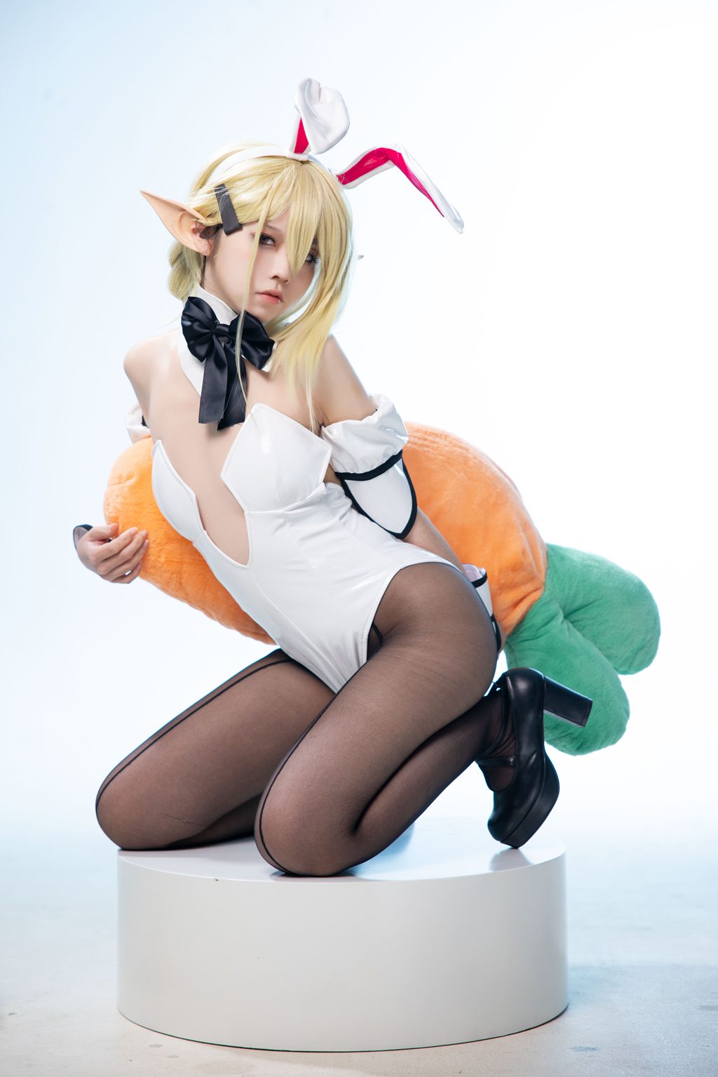 动漫博主@G44不会受伤 水兰儿兔女郎 Shui Lan Er Bunny Girl[31P-192M] 网红写真-第2张