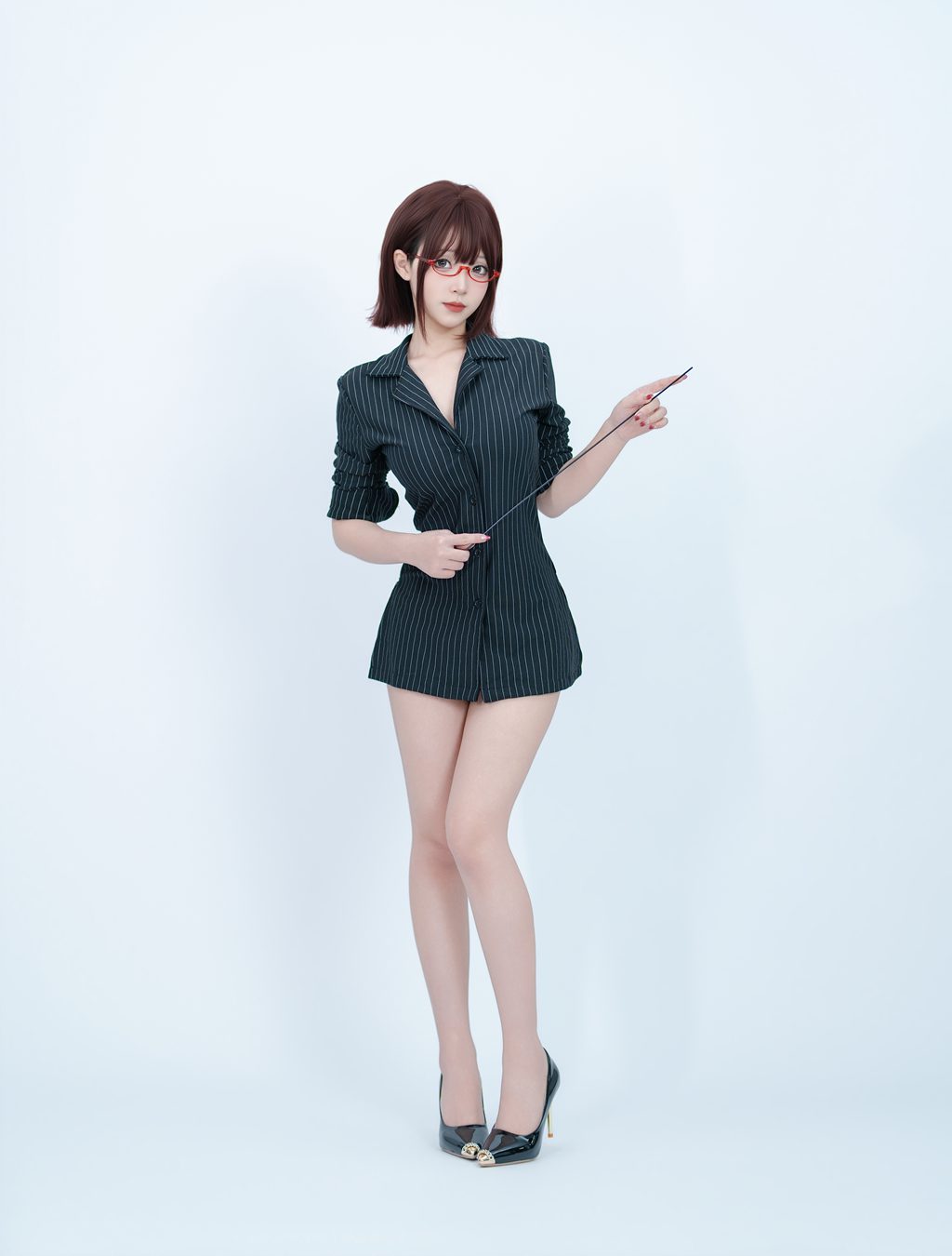 动漫博主@Bangni邦尼 女秘书[68P6V-590M] 网红写真-第2张