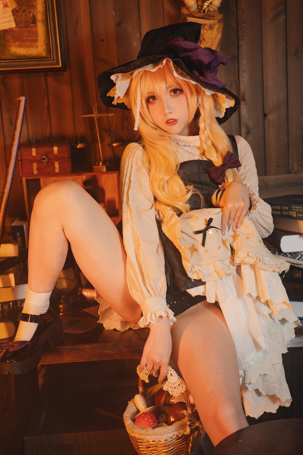 动漫博主@小和甜酒 魔理沙吃了蘑菇之后 [32P/314MB] 网红写真-第2张