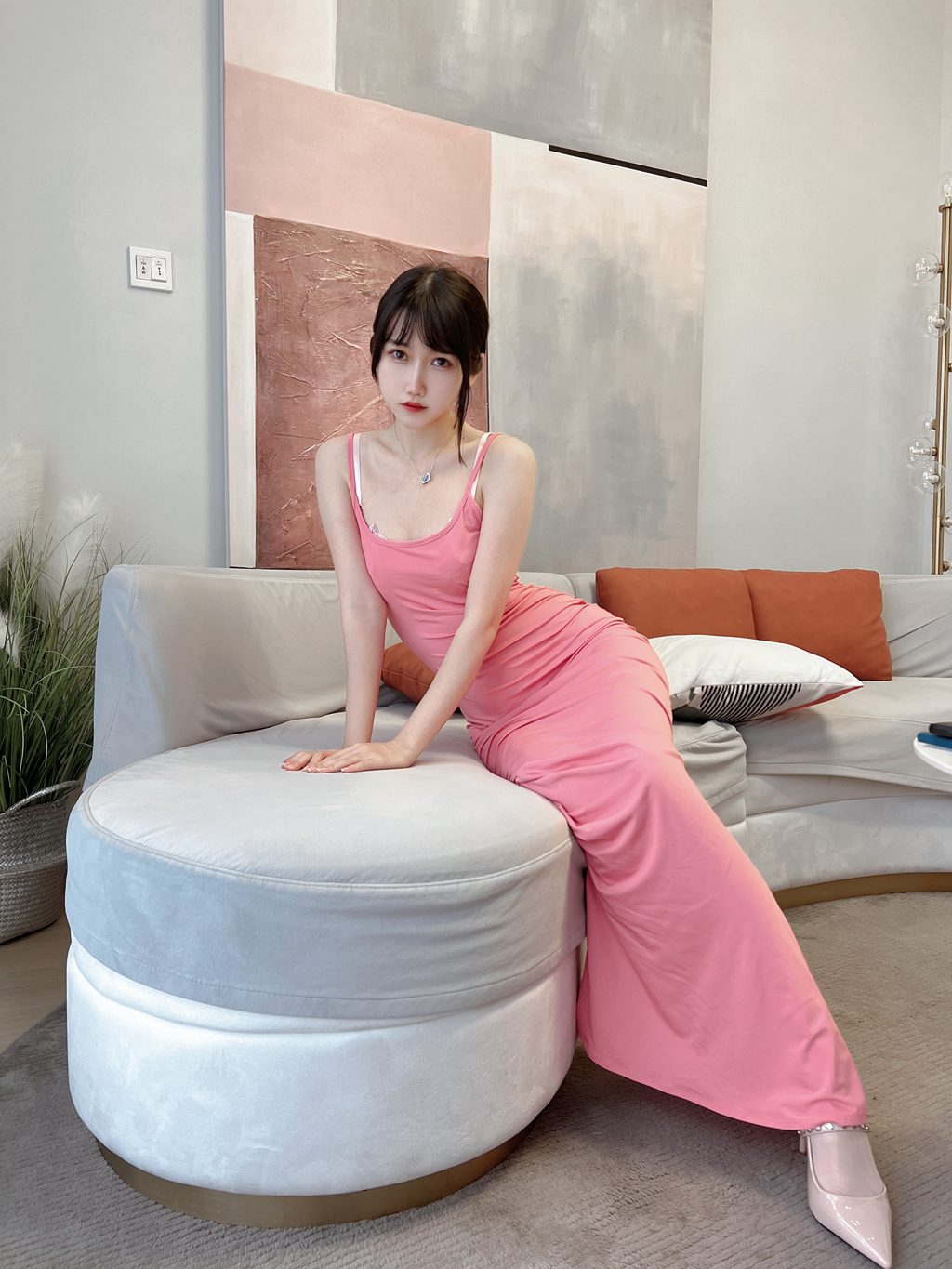 动漫博主@不呆猫 浴室粉色人妻[39P-1V-421MB] 网红写真-第1张