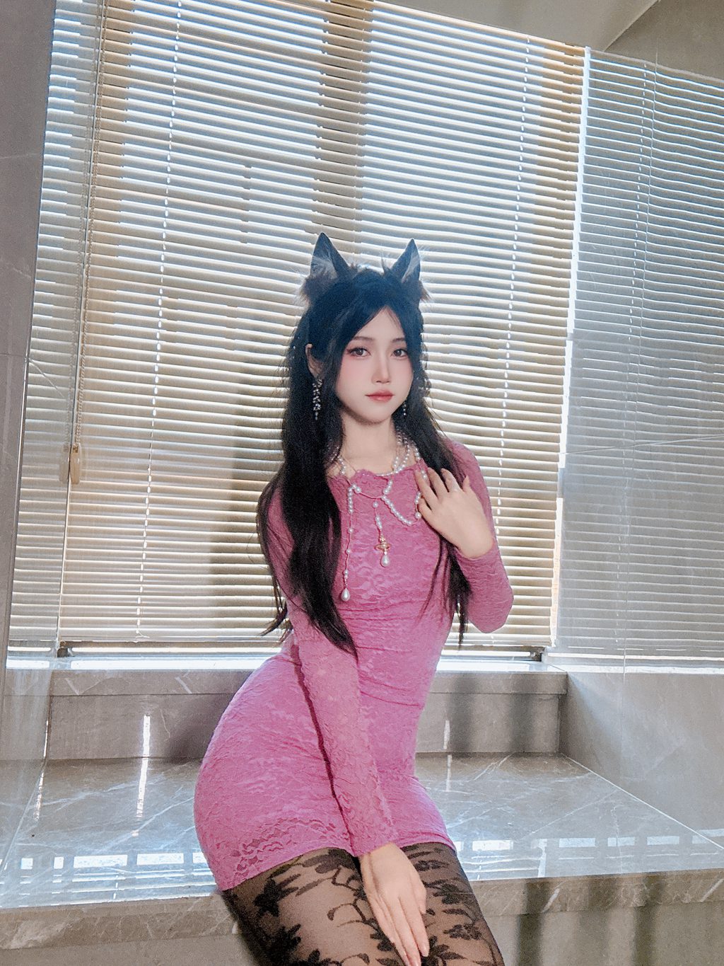 动漫博主@不呆猫 新浴室人妻[32P-129.2M] 网红写真-第1张