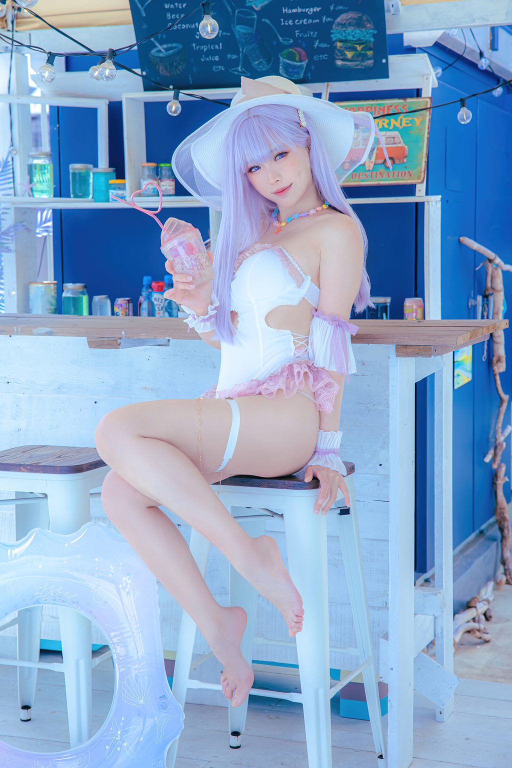 台湾Coser@ElyEE子 2025年05月订阅 Plymouth Swimsuit [28P219MB] 网红写真-第3张