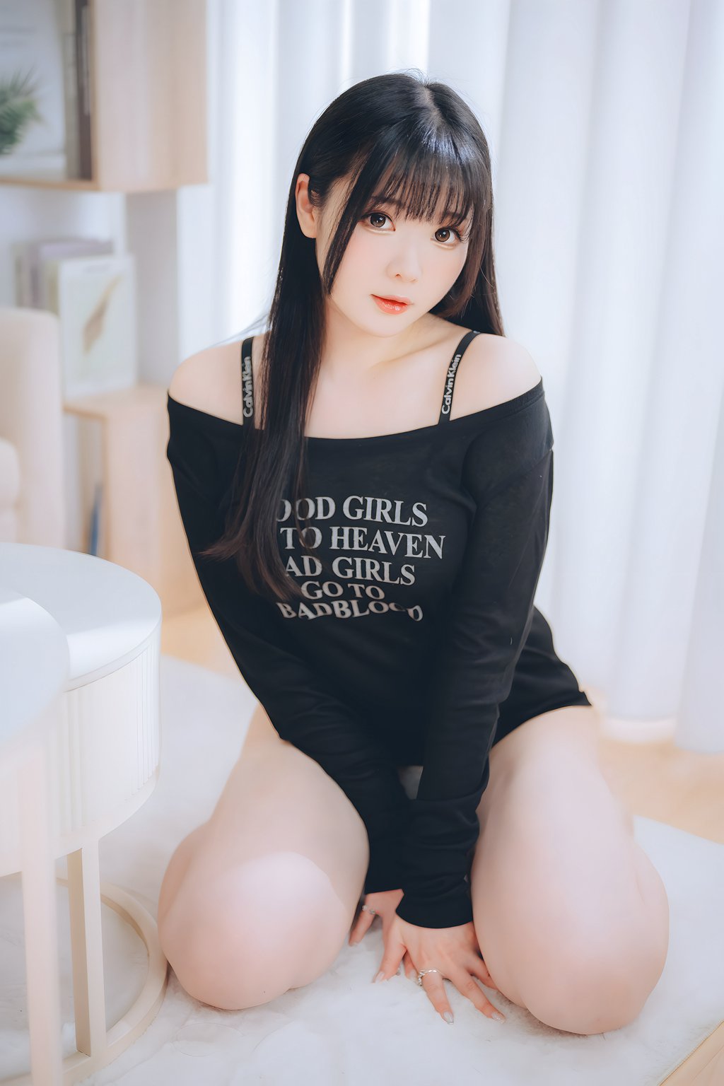 人气Coser@霜月shimo 週末彼女 [100P-2.5GB] 网红写真-第1张