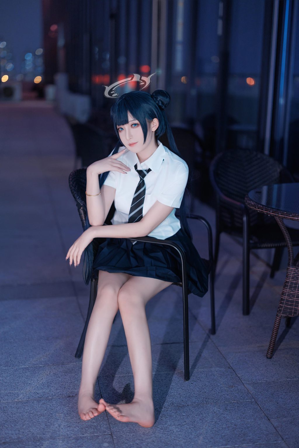 动漫博主@封疆疆 碧蓝档案 妃咲JK [33P-469MB] 网红写真-第1张