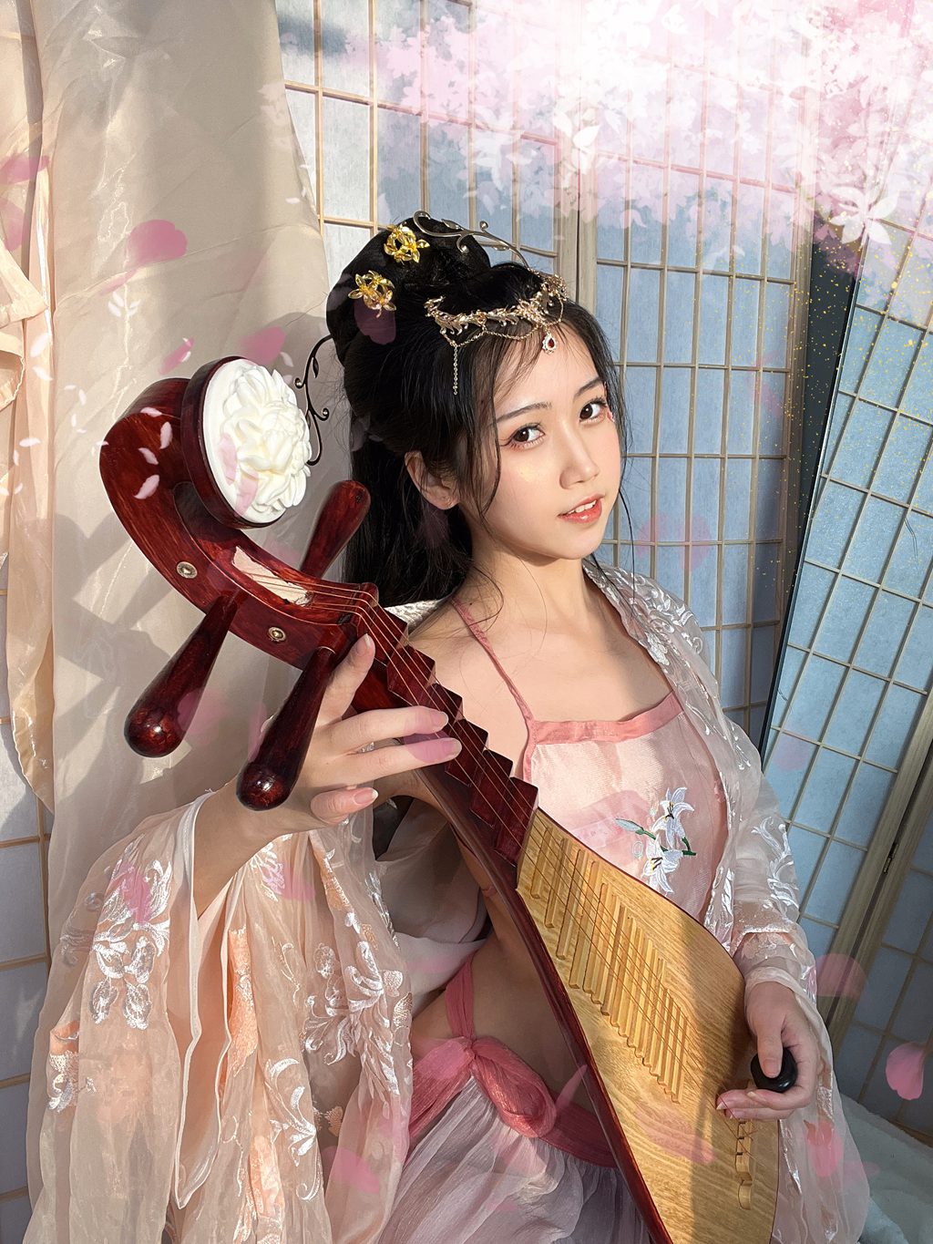 动漫博主@不呆猫 宫廷仕女[56P-1V-574MB] 网红写真-第1张