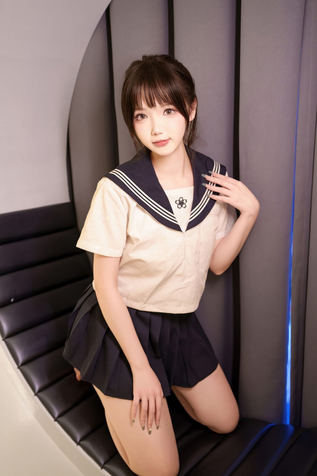 知名动漫博主@雪晴Astra 牛奶丝透明黏滑体操服[63P-1V-1.34G] 网红写真-第1张