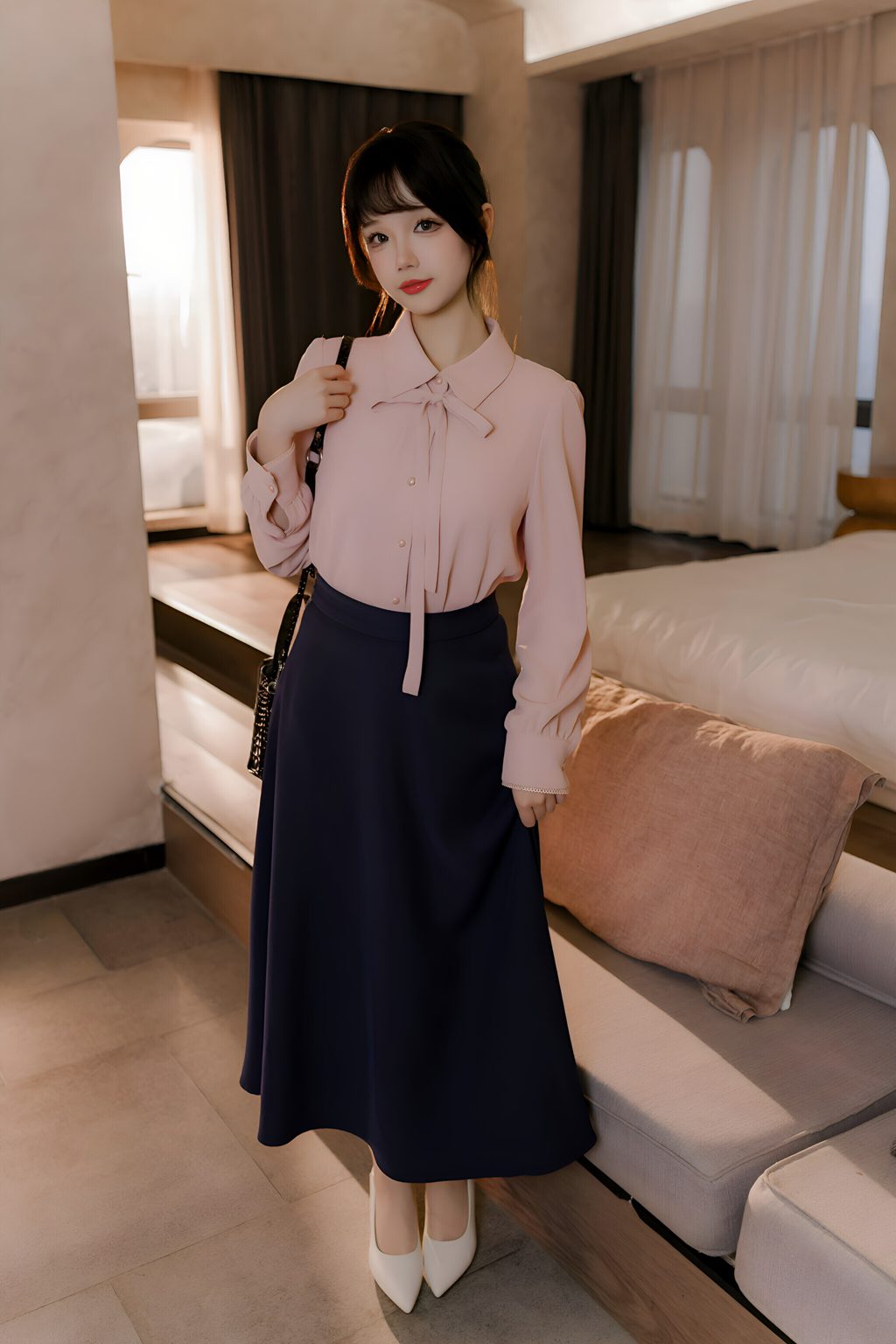 知名动漫博主@雪晴Astra 肉丝通勤OL[71P-1V-1.37G] 网红写真-第1张