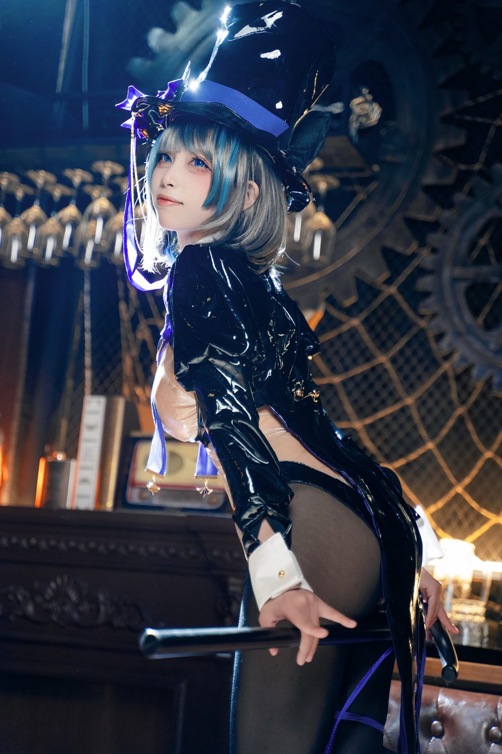 网紅Coser@三無人型 – 碧蓝航线 柴郡绚烂夜梦[40P-288M] 网红写真-第1张