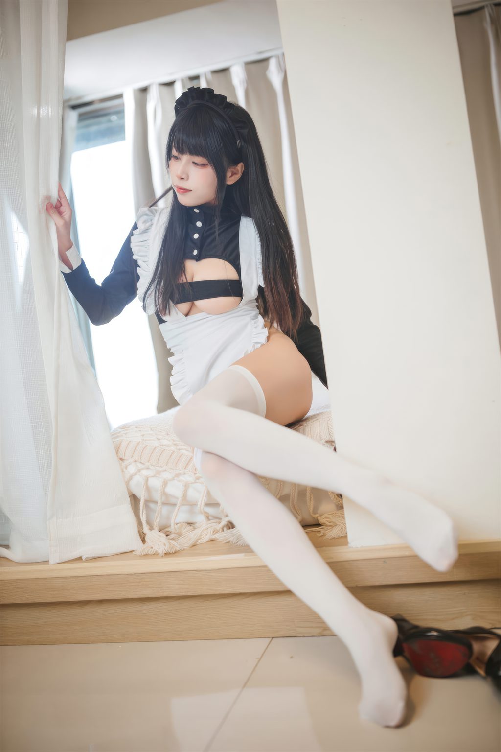 网紅Coser@三無人型 –高叉女仆[42P-290M] 网红写真-第1张