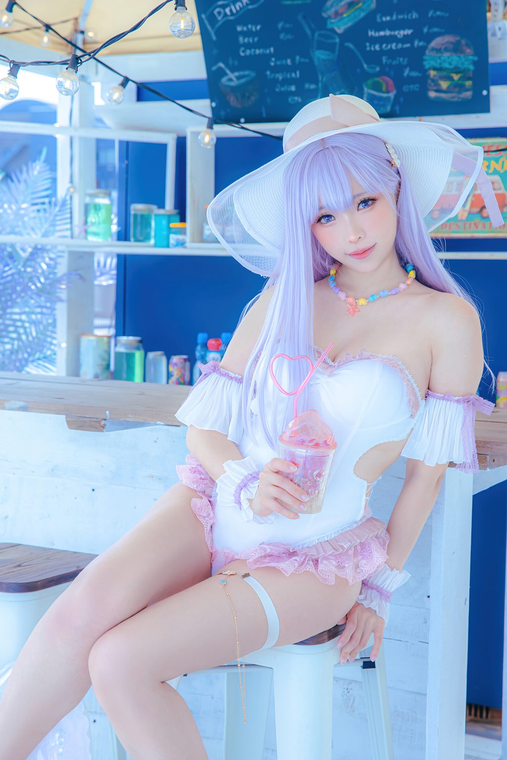 台湾Coser@ElyEE子 2025年05月订阅 Plymouth Swimsuit [28P219MB] 网红写真-第2张