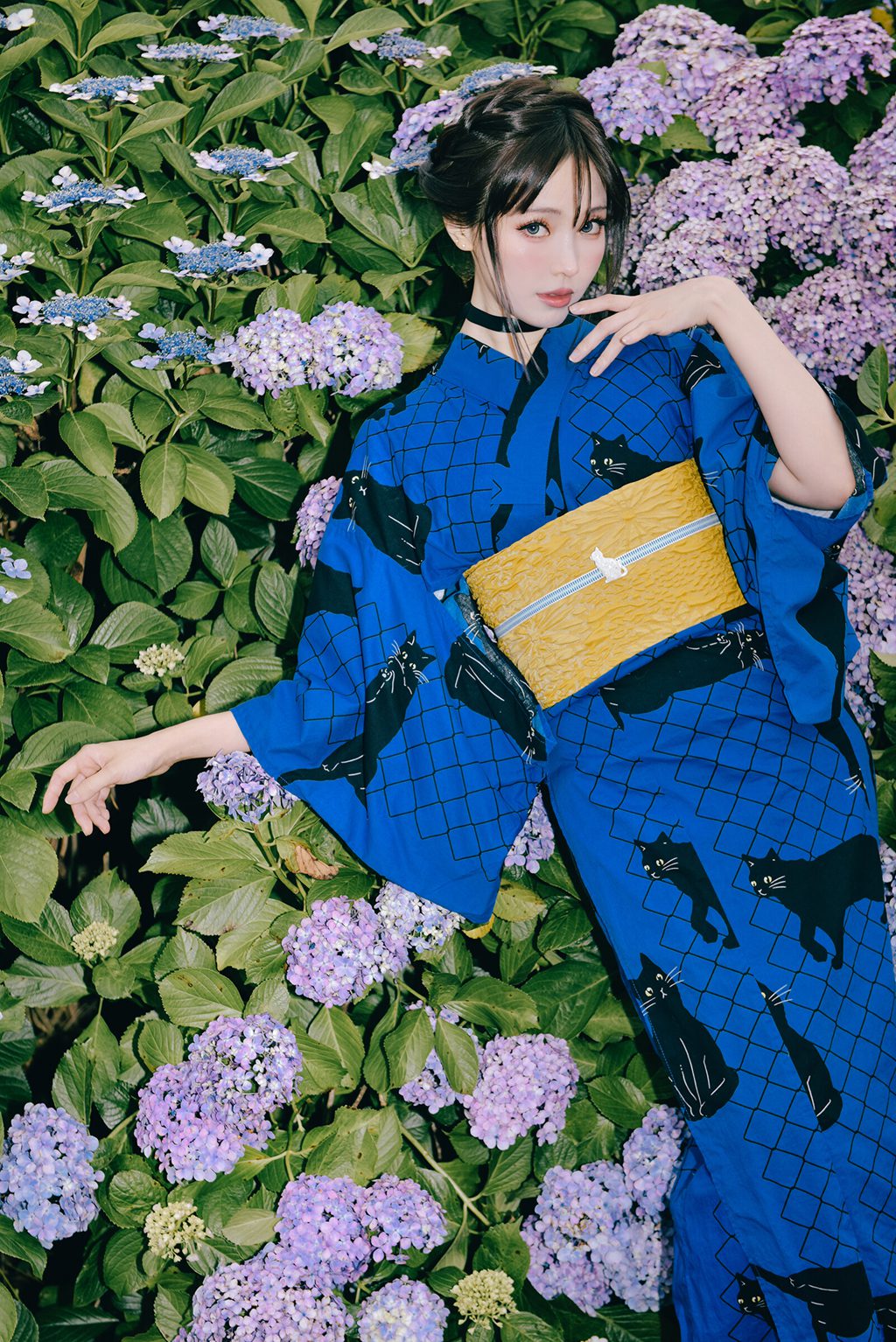 台湾Coser@ElyEE子 2025年06月订阅 June Set A Rainy Season Black Cat [138P4V122MB] 网红写真-第1张