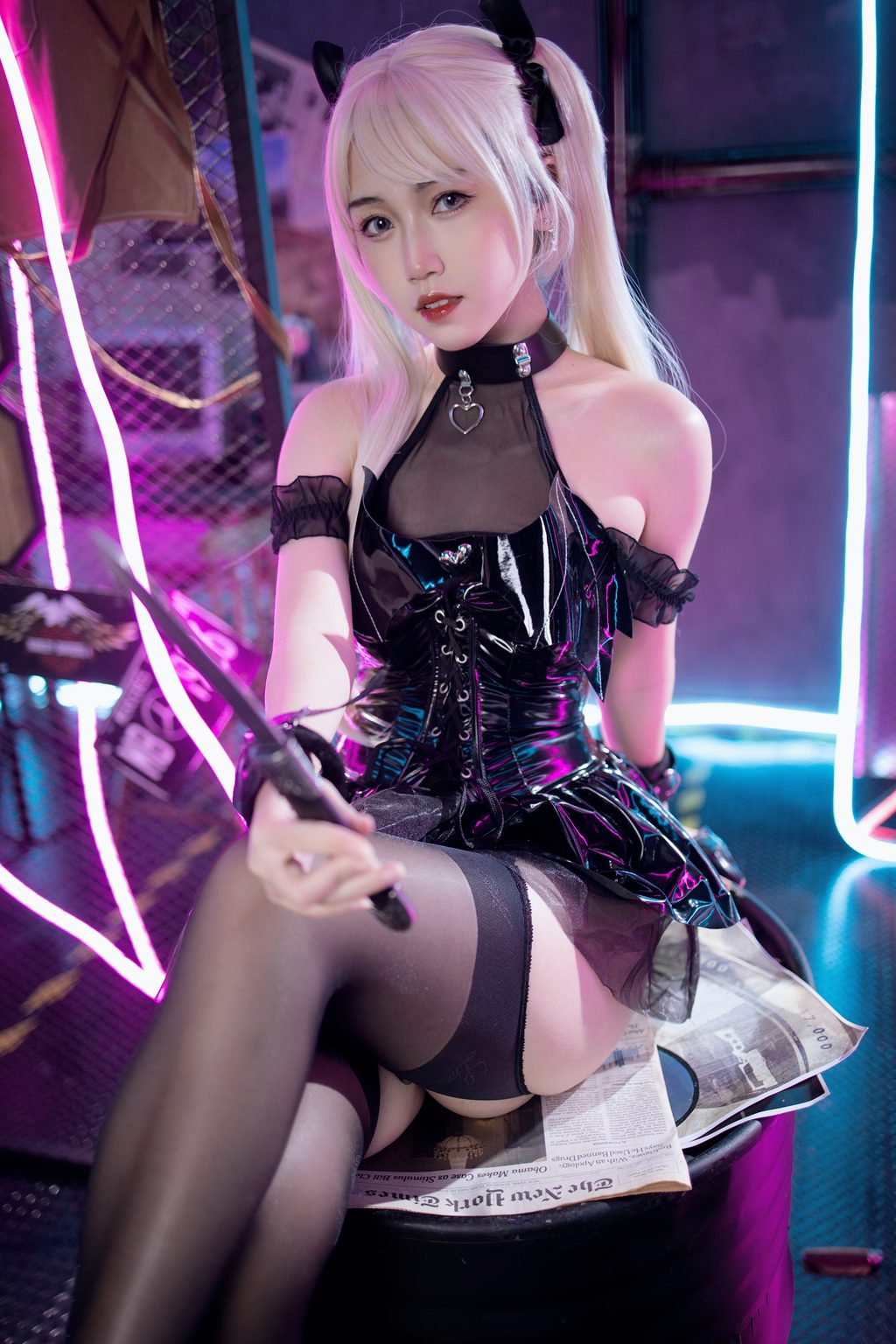 动漫博主@不呆猫 小恶魔 [73P1V-1.36GB] 网红写真-第4张