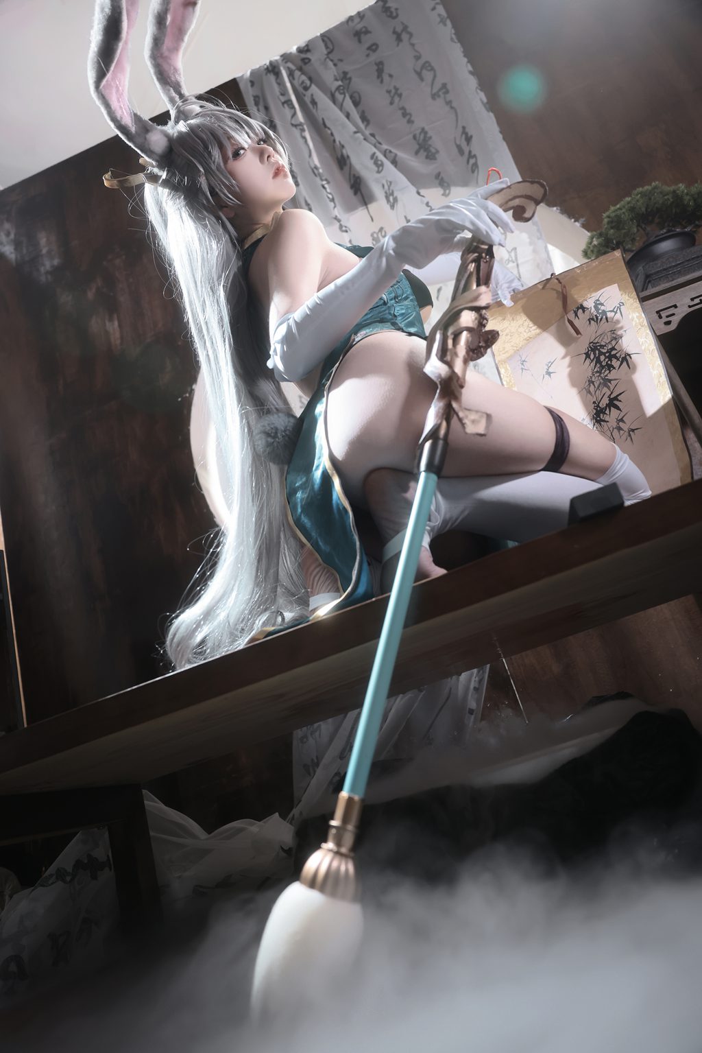 动漫博主@G44不会受伤 青时雨 镜月[20P-175M] 网红写真-第4张