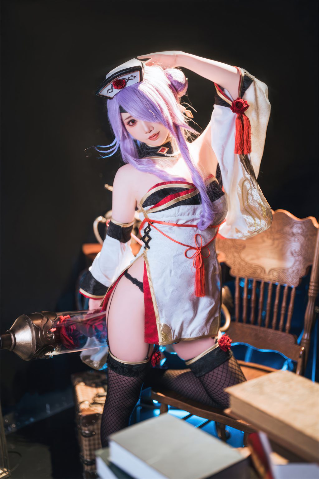人气动漫Coser@面饼仙儿 公主连结Re：Dive 宵滨深月[34P-1V-429M] 网红写真-第4张