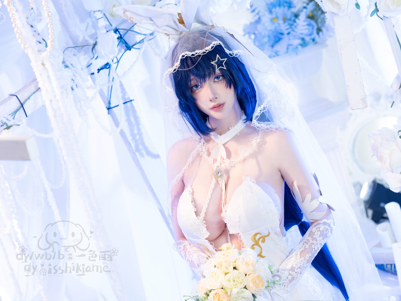 动漫博主@一色雨 新泽西 白雪之仪 [20P/1V/1.02G] 网红写真-第4张