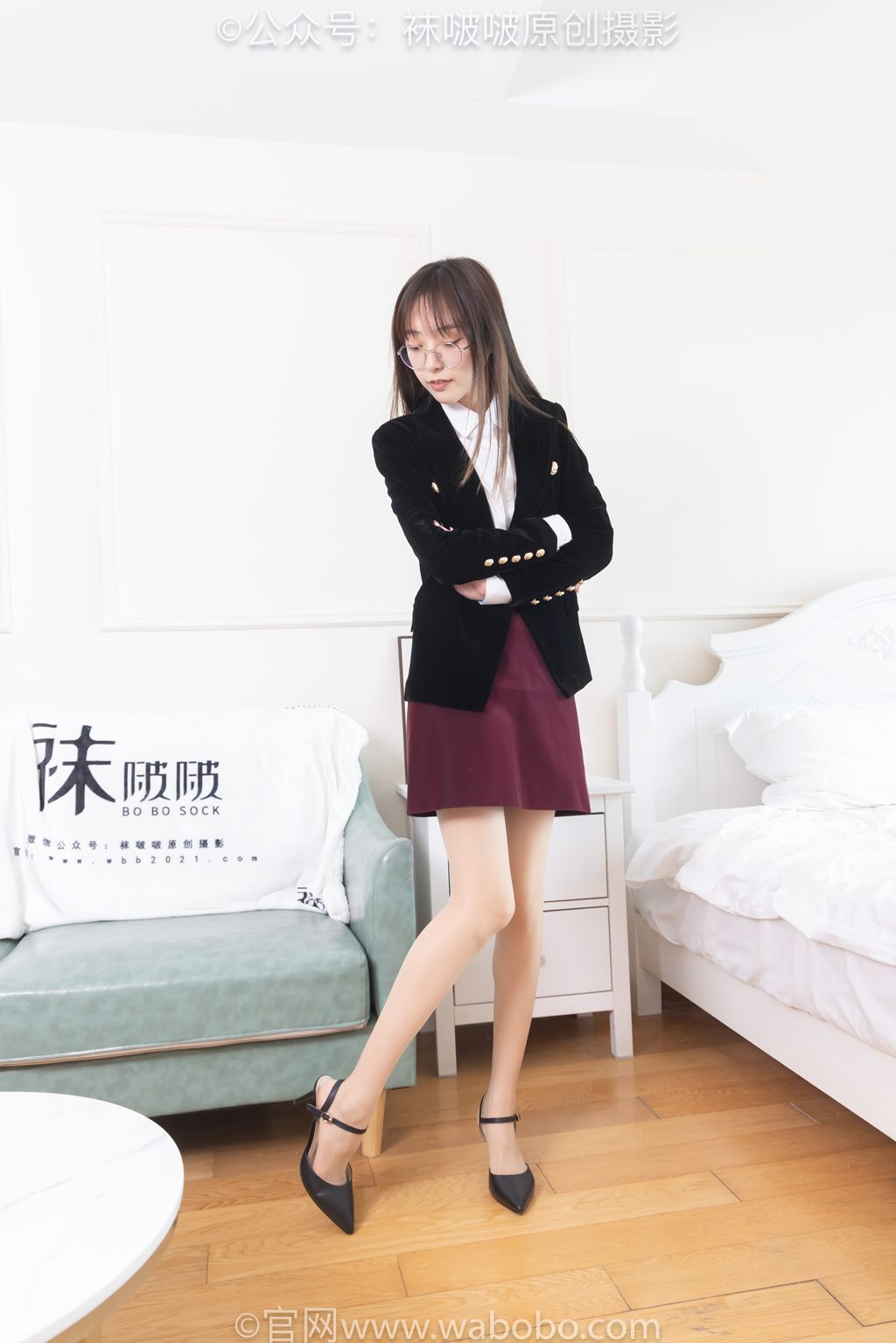 [BoBoSocks袜啵啵] NO.686 稚予 ol制服、高跟鞋、薄肉丝（脚尖加固款）[158P/1V/8.82GB] 年费专享-第4张