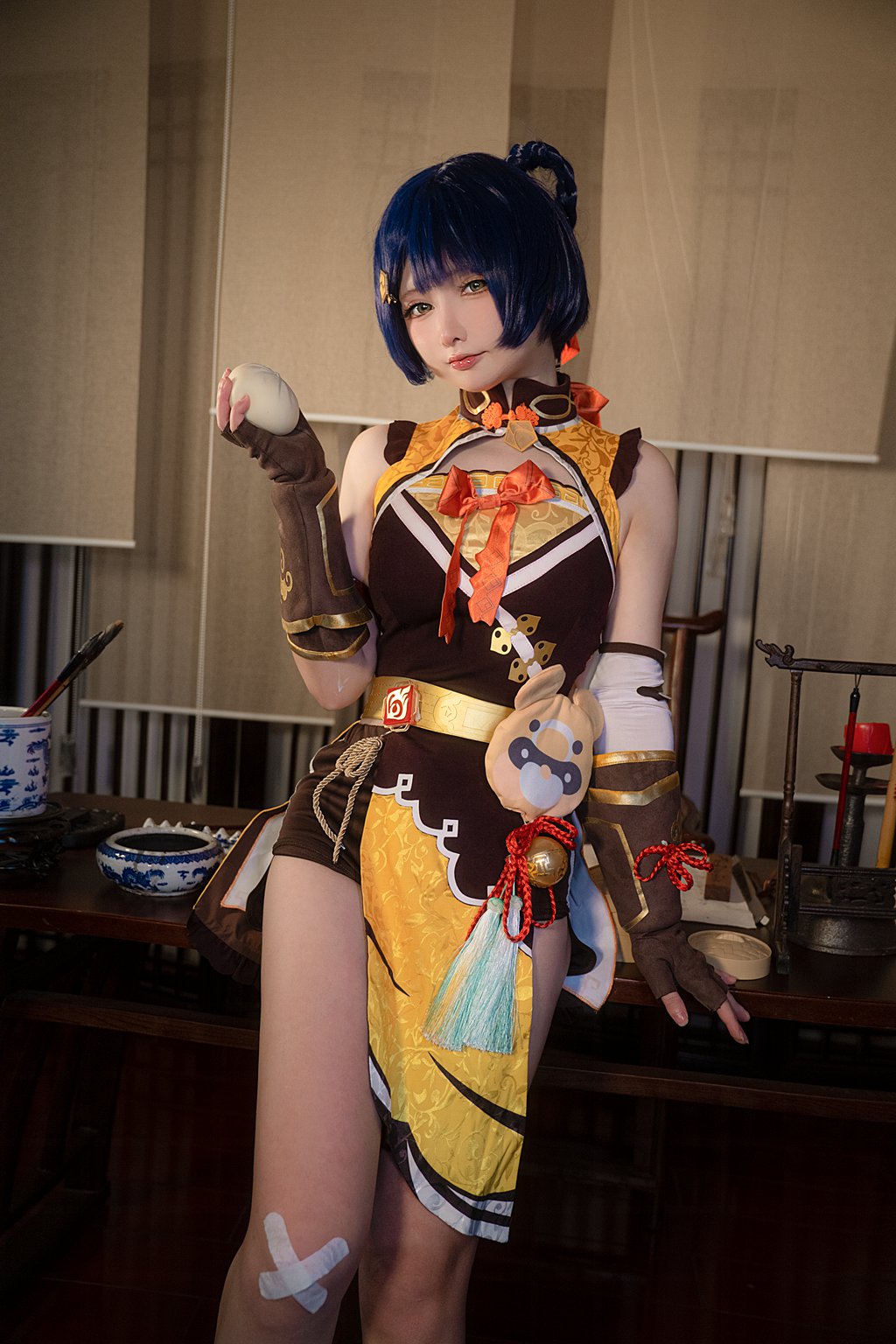 动漫博主@樱梨梨 原神 小香菱 [37P/817MB] 网红写真-第4张
