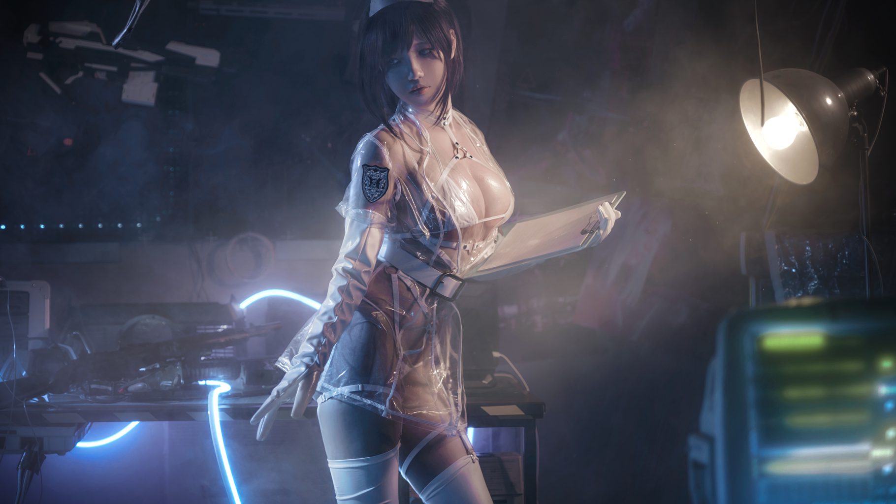 微博人气Coser@阿薰kaOri 透明护士 [25P/67MB] 网红写真-第3张