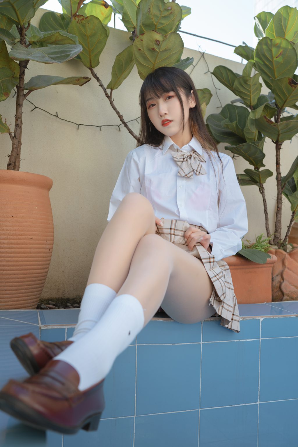 动漫博主@不呆猫 绳艺 JK制服 [32P-446MB] 网红写真-第4张