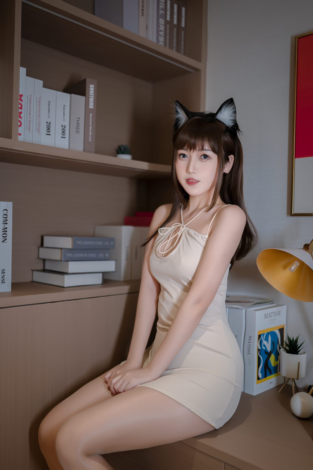 动漫博主@不呆猫 家教猫老师[34P-171.4M] 网红写真-第4张