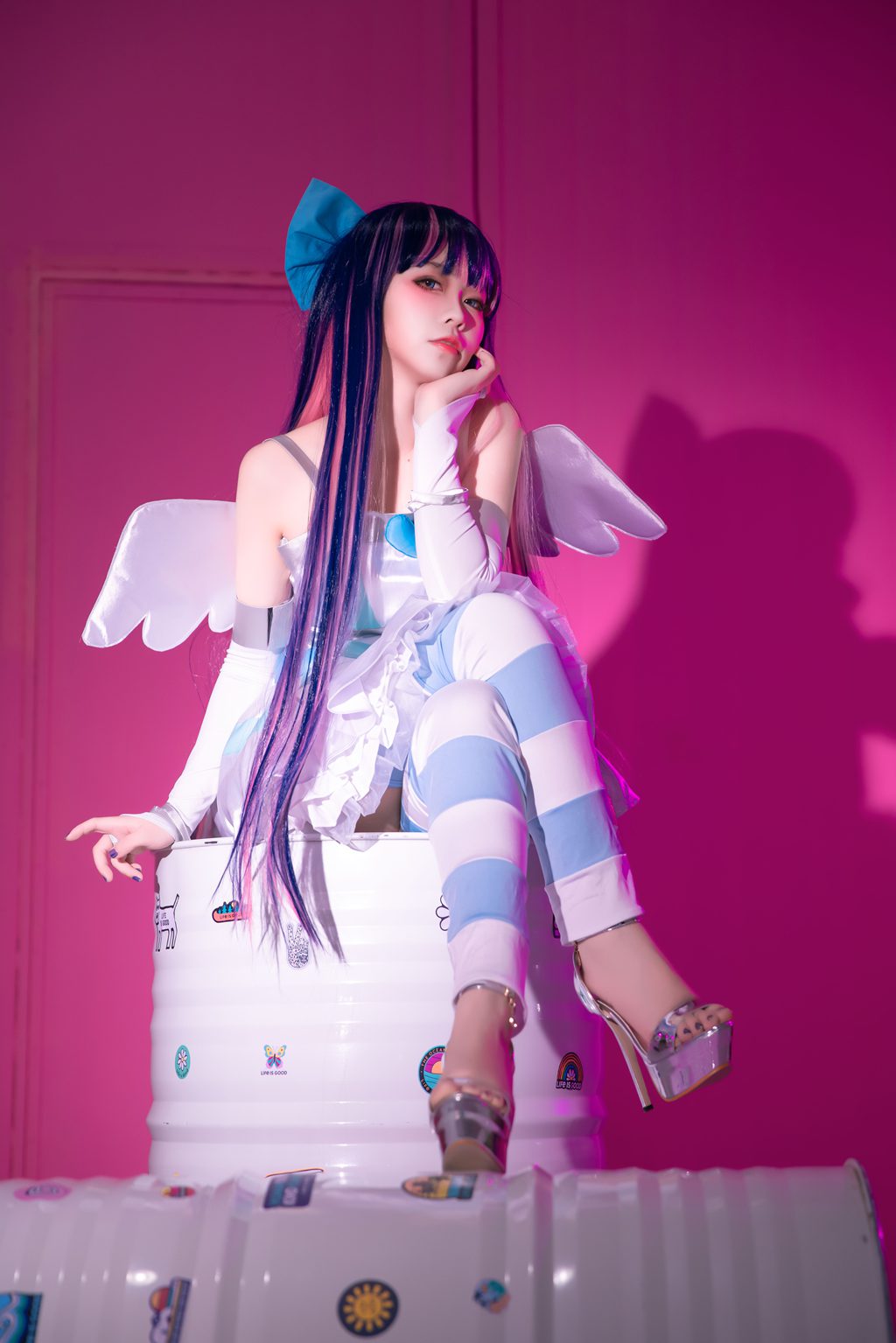 动漫博主@G44不会受伤 S妹天使[23P-158M] 网红写真-第3张