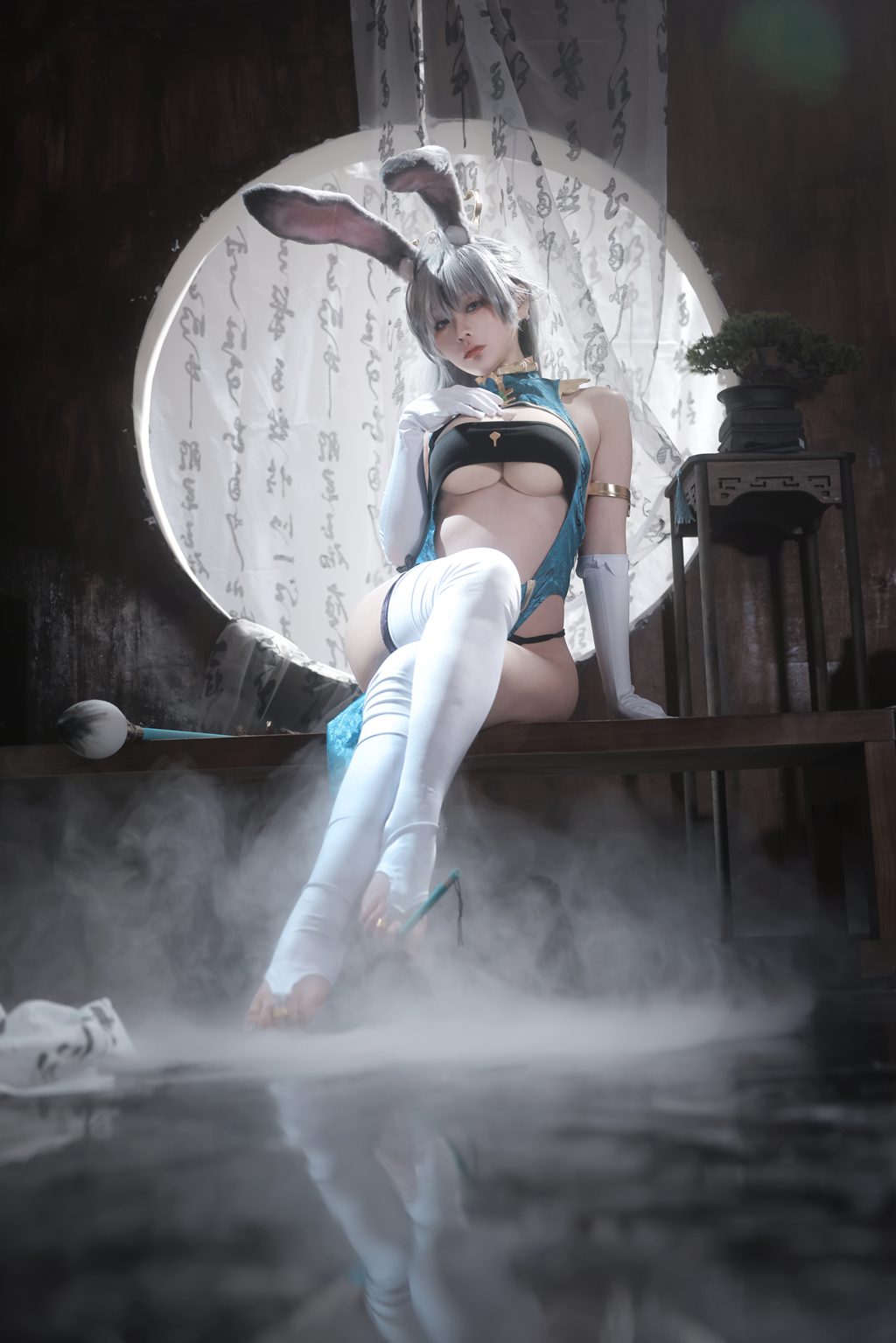 动漫博主@G44不会受伤 青时雨 镜月[20P-175M] 网红写真-第3张
