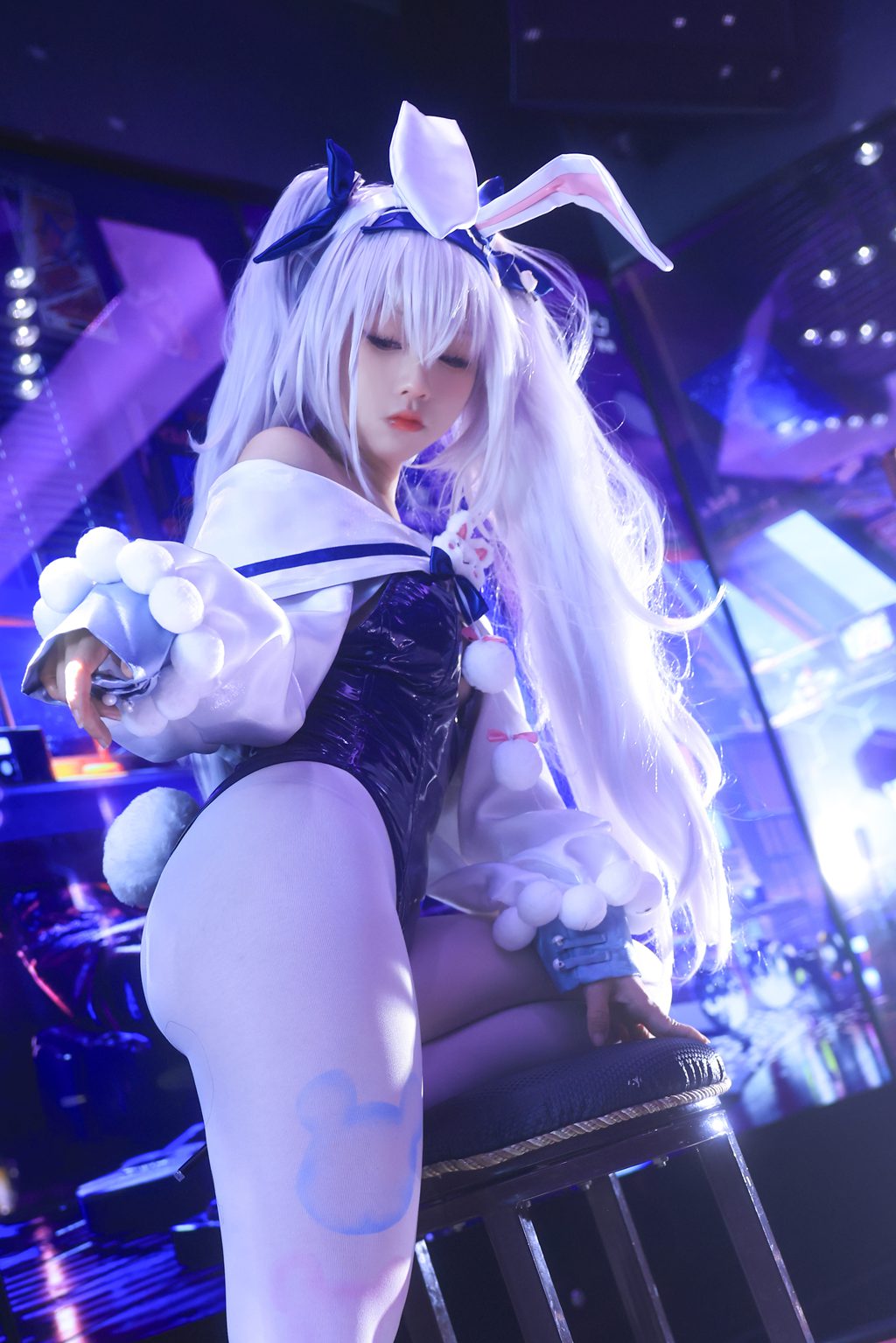 动漫博主@G44不会受伤 拉菲兔女郎 [27P-298MB] 网红写真-第3张