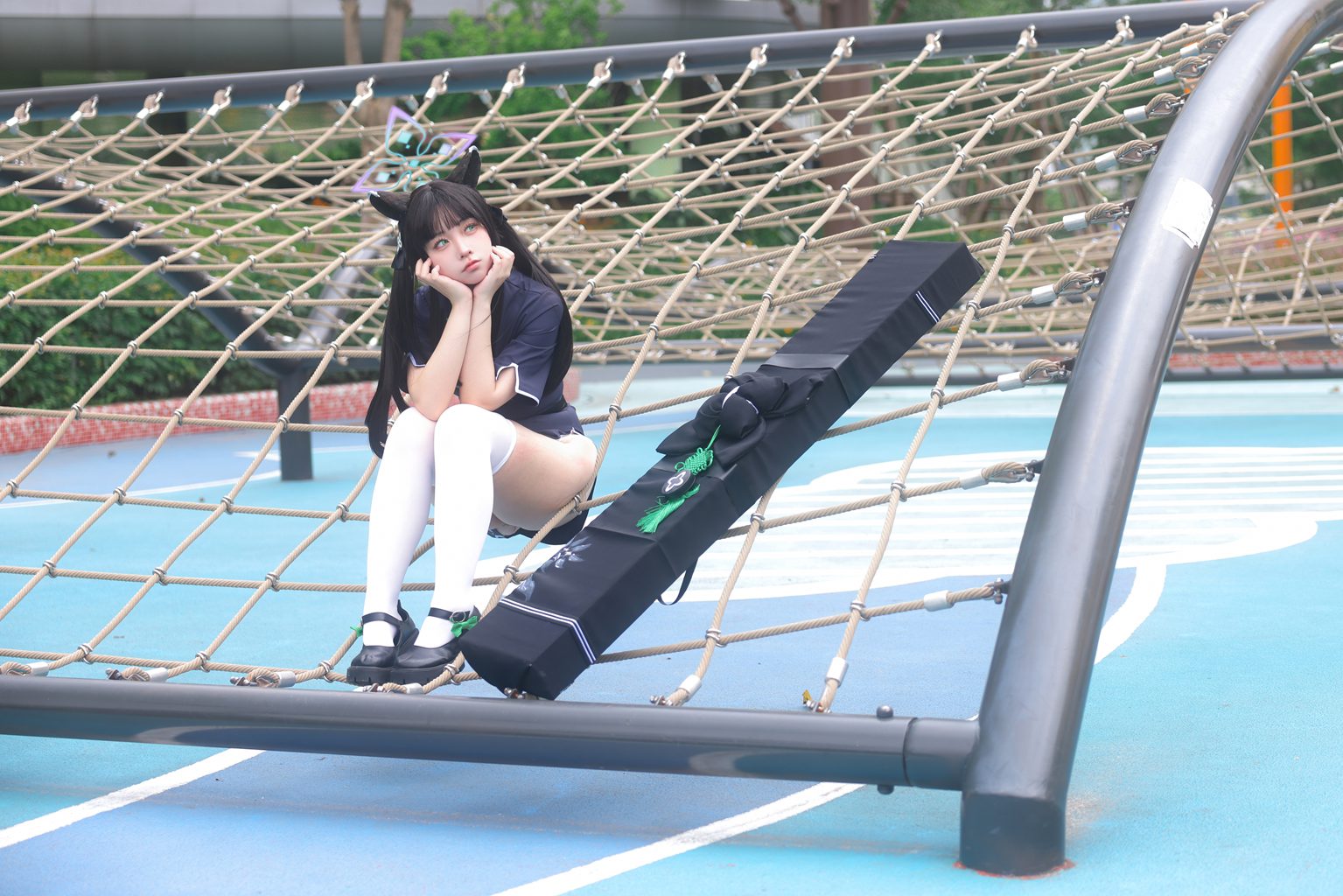 动漫博主@G44不会受伤  碧蓝档案 幼瞬[27P-261M] 网红写真-第3张