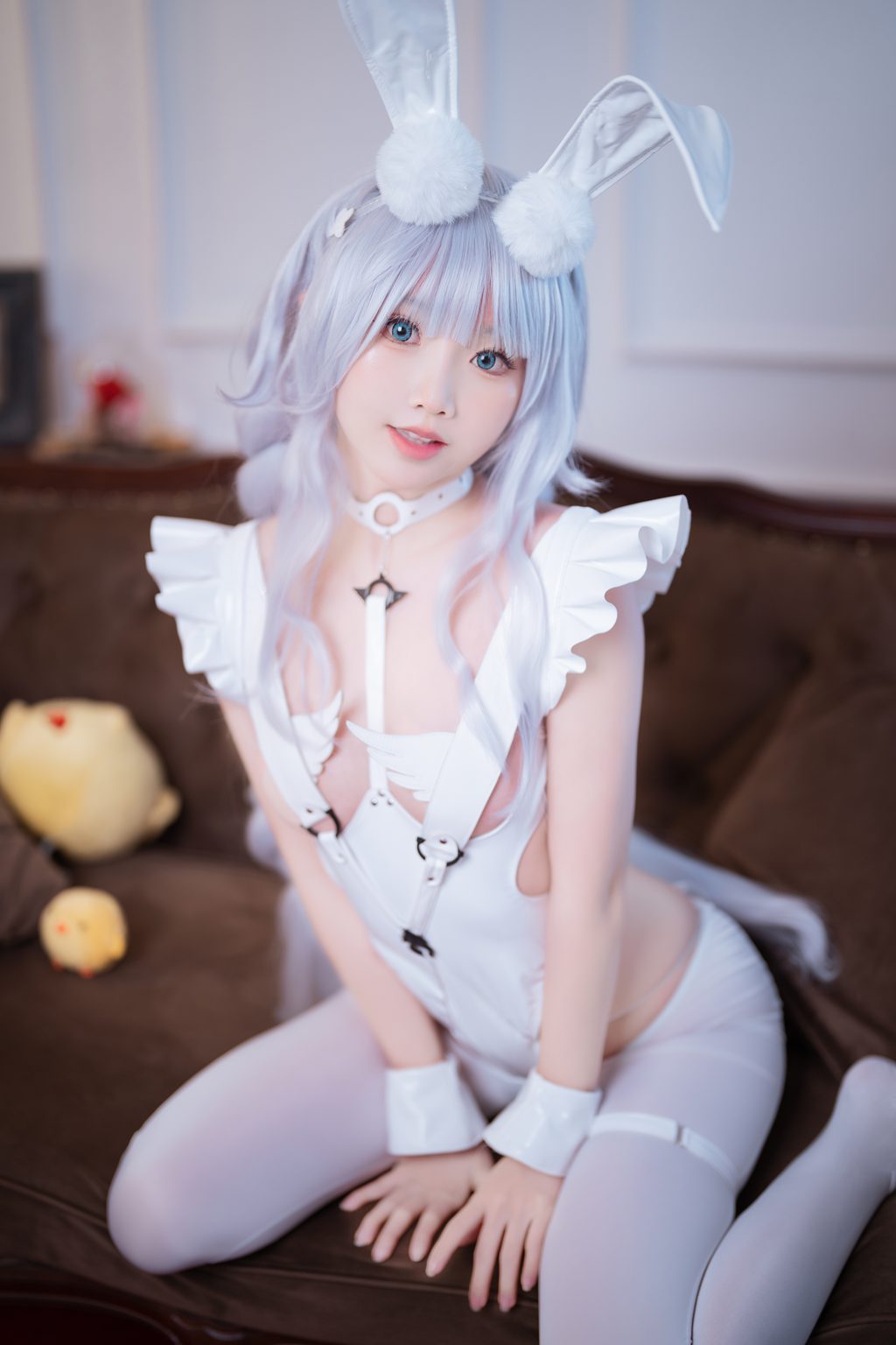 人气动漫Coser@面饼仙儿 碧蓝航线 恶毒兔女郎[16P-170.1M] 网红写真-第3张