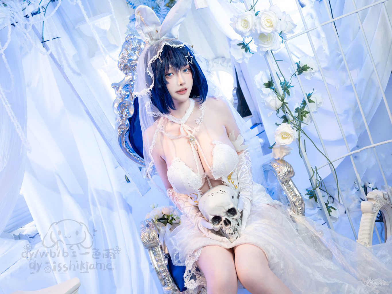 动漫博主@一色雨 新泽西 白雪之仪 [20P/1V/1.02G] 网红写真-第3张