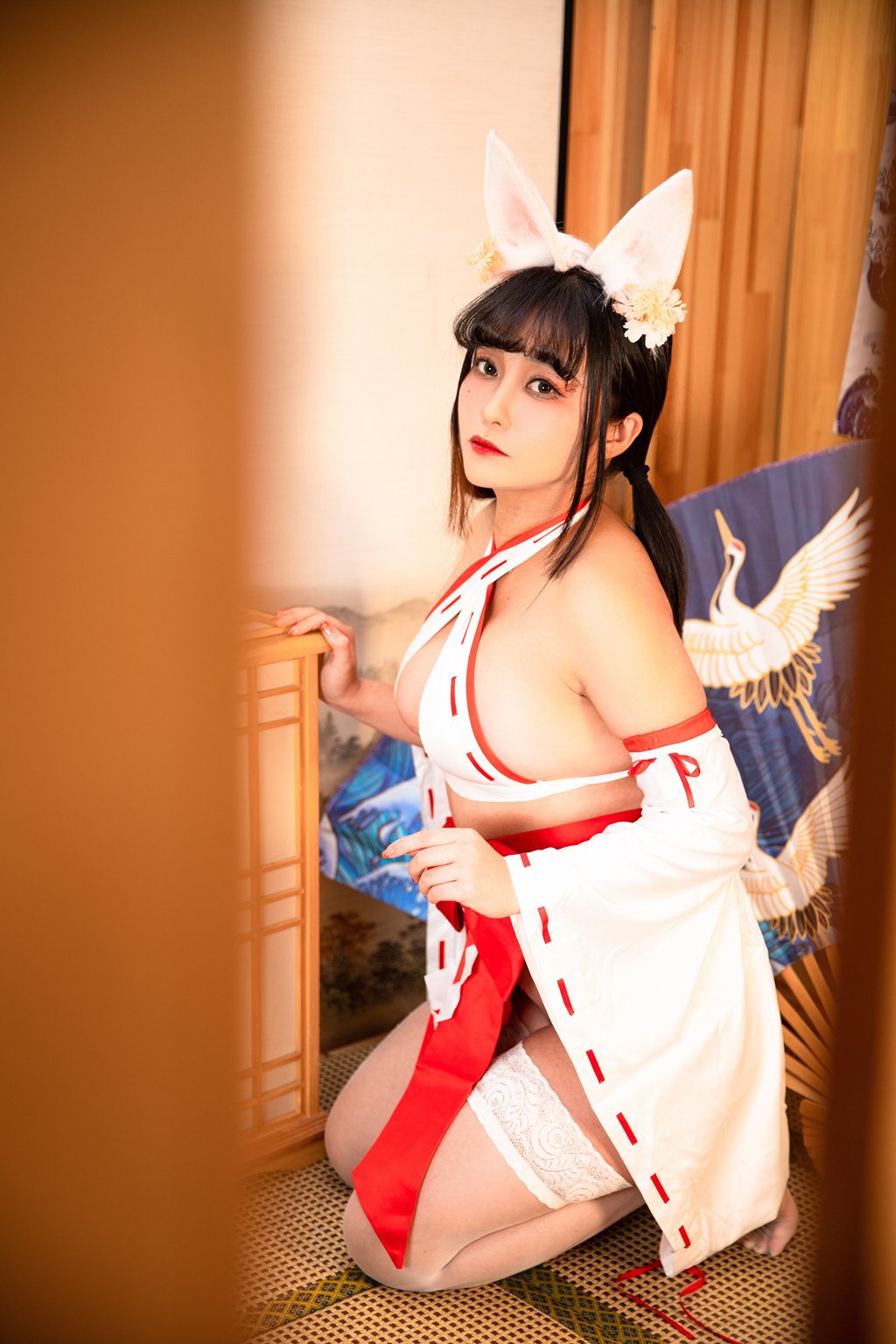 网紅Coser@洛璃 LoLiSAMA  巫女2.0 [78P-1013M] 网红写真-第3张