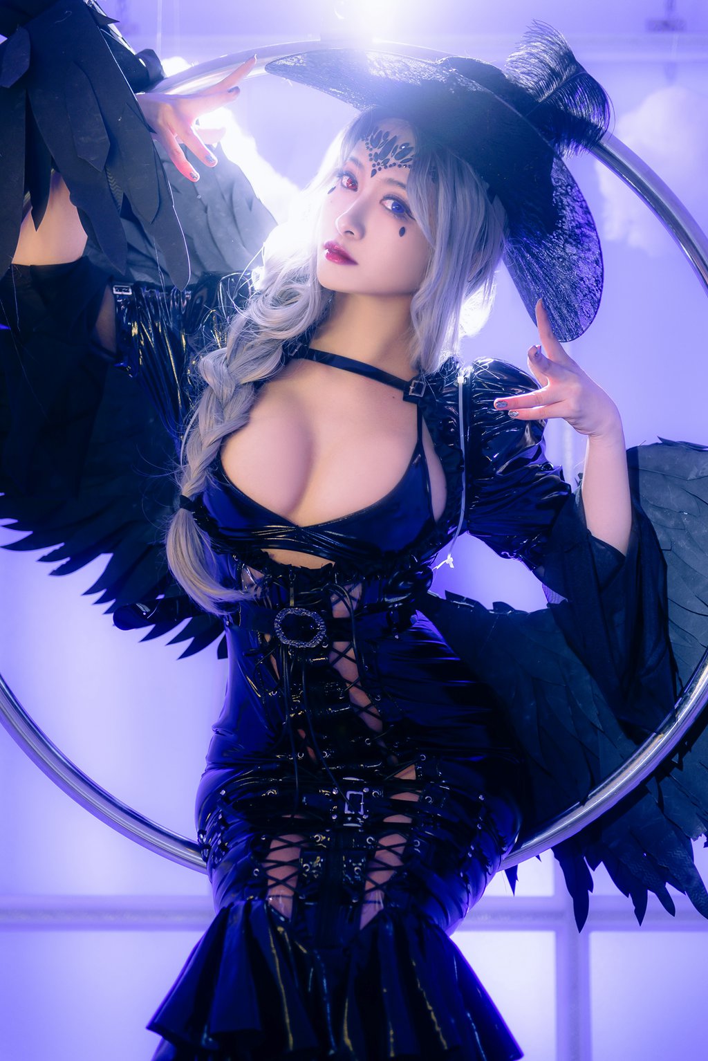 网紅Coser@洛璃 LoLiSAMA  魔女莉莉丝[74P-789M] 网红写真-第3张
