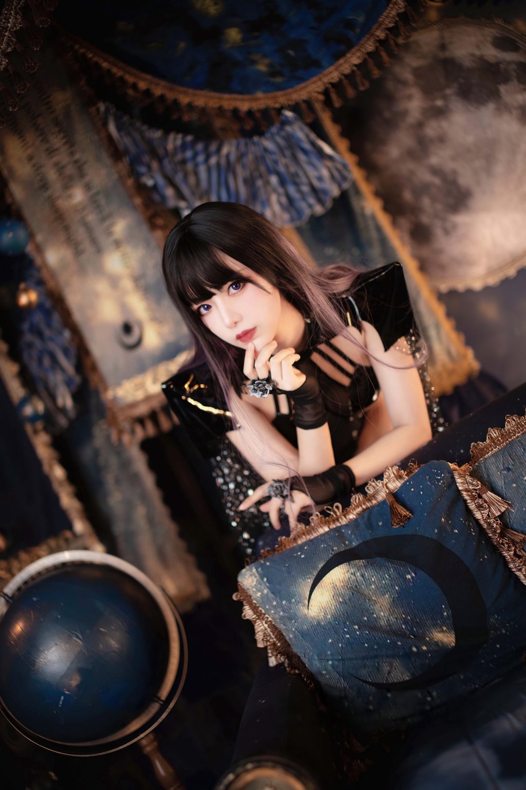 人气动漫Coser@Shika小鹿鹿 万圣节魅魔 [13P-183MB] 网红写真-第3张