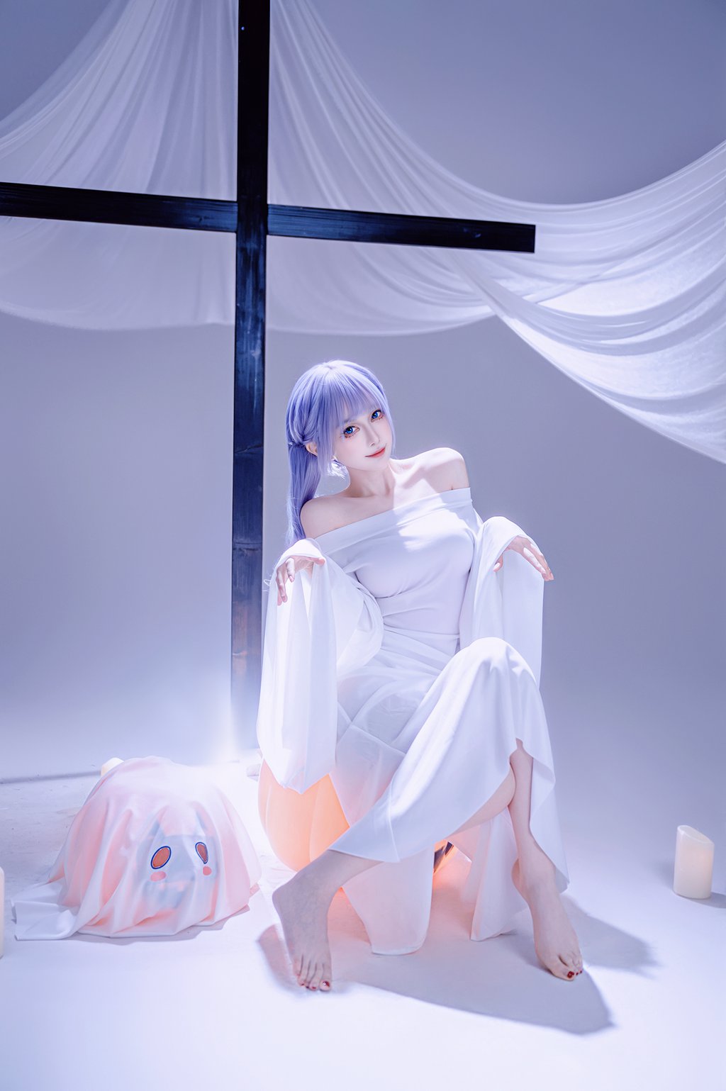 人气动漫Coser@Shika小鹿鹿 幽灵娘[30P-268.6M] 网红写真-第4张
