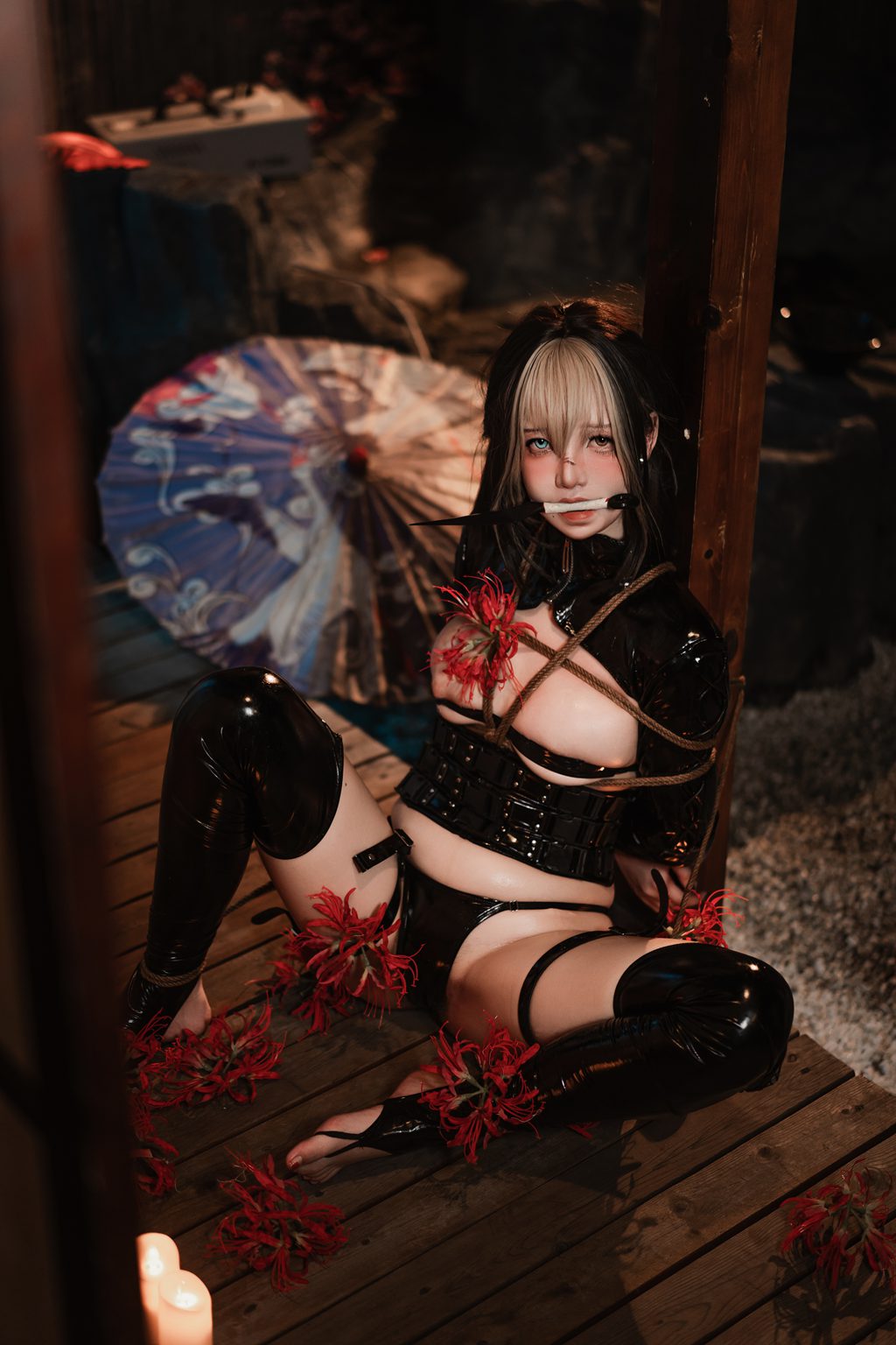 微博人气Coser@阿薰kaOri 战败忍者[114P-12V-1.80G] 网红写真-第3张