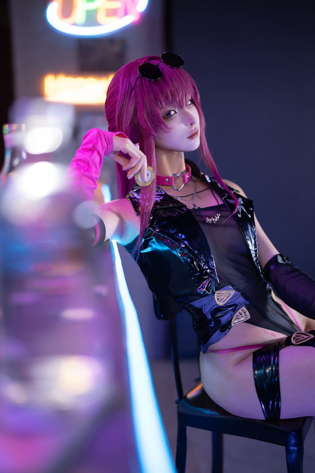知名动漫博主@蠢沫沫 崩坏星穹铁道 卡芙卡 [286P/1V/2.86G] 网红写真-第3张