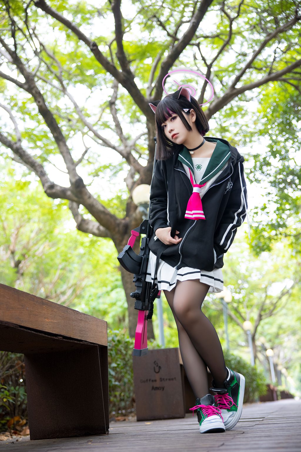 动漫博主@G44不会受伤 碧蓝档案 和纱[30P-343M] 网红写真-第3张