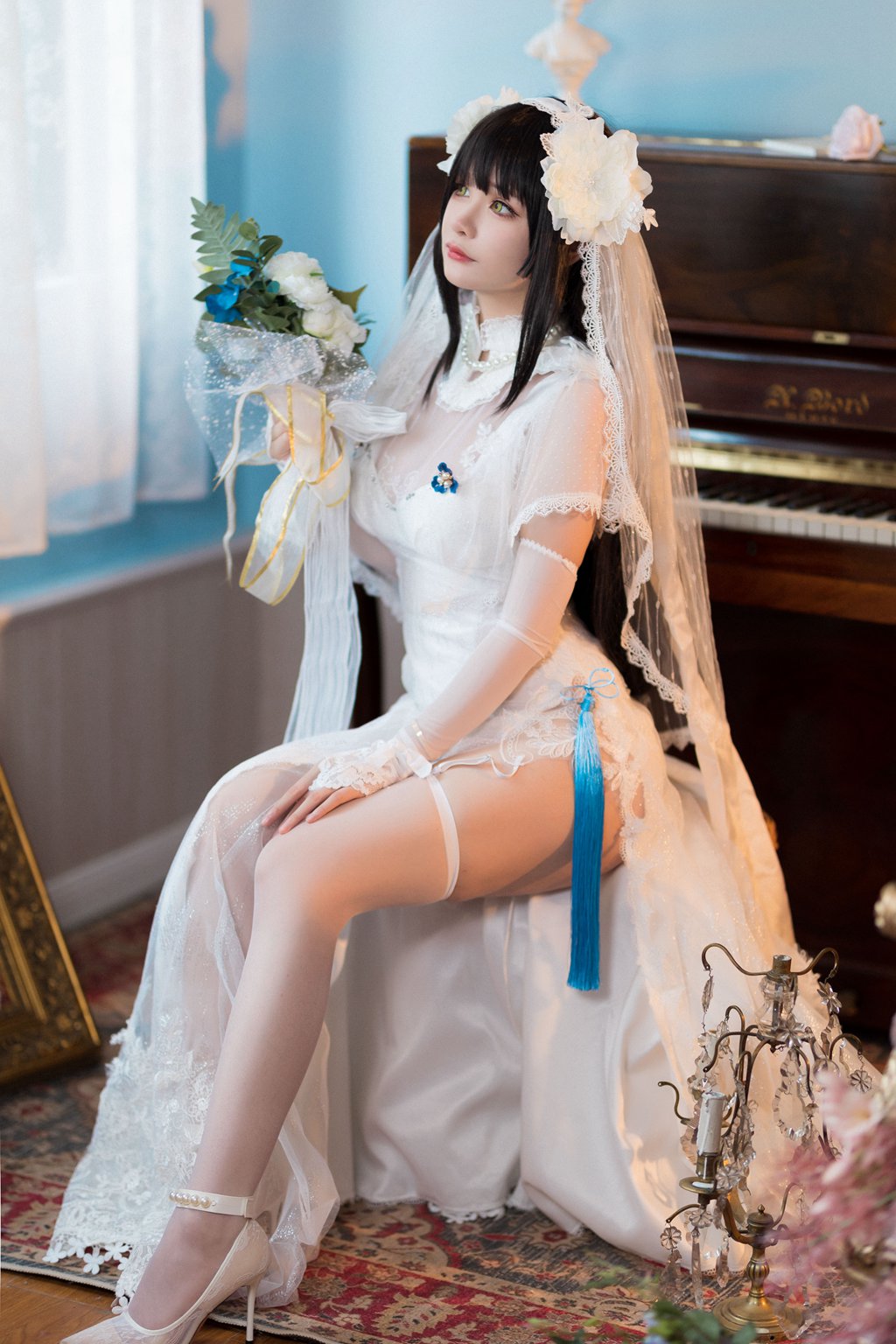 动漫Coser@前羽_rr 燕尔新婚 [30P/212MB] 网红写真-第3张