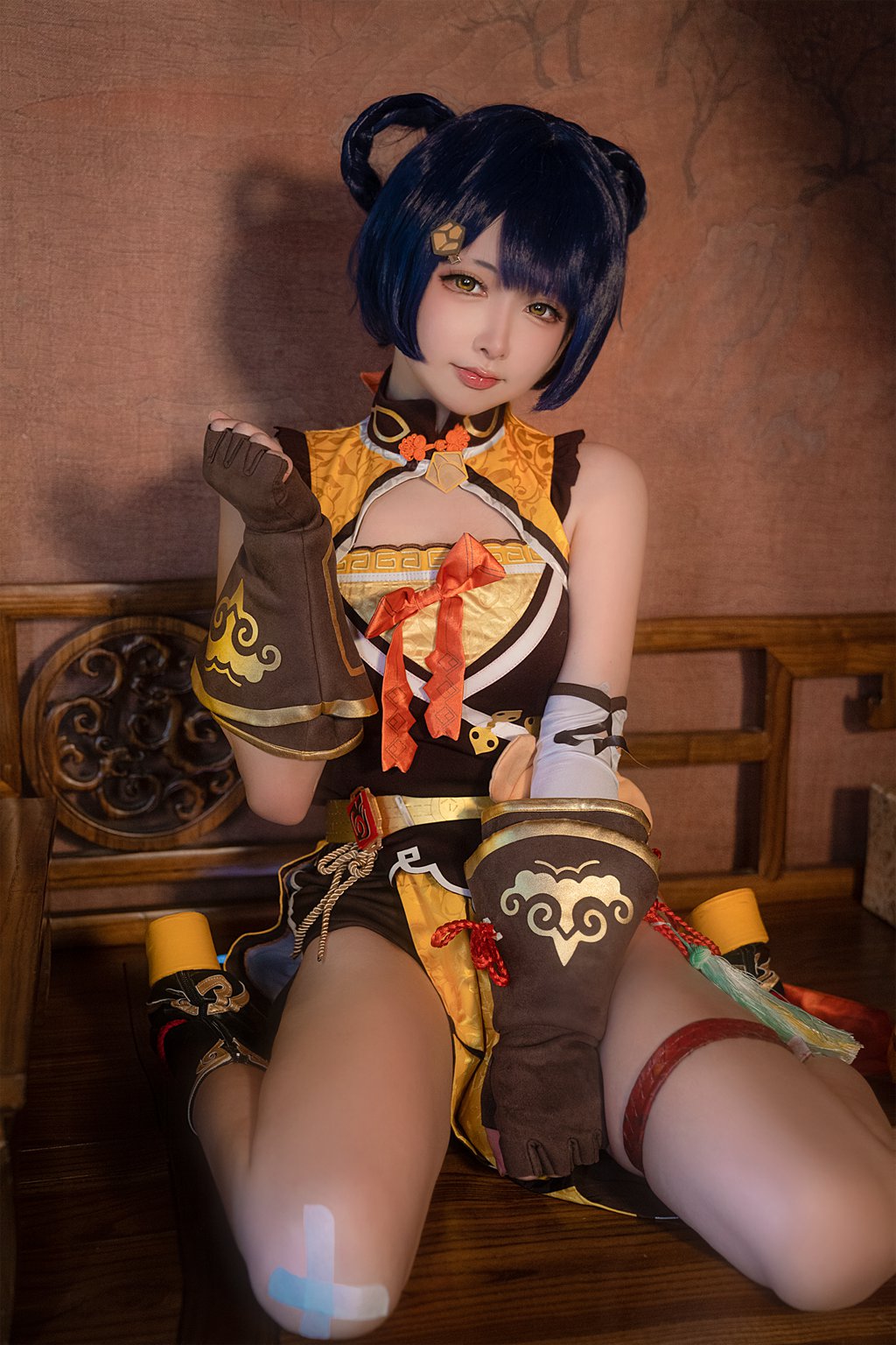 动漫博主@樱梨梨 原神 小香菱 [37P/817MB] 网红写真-第3张