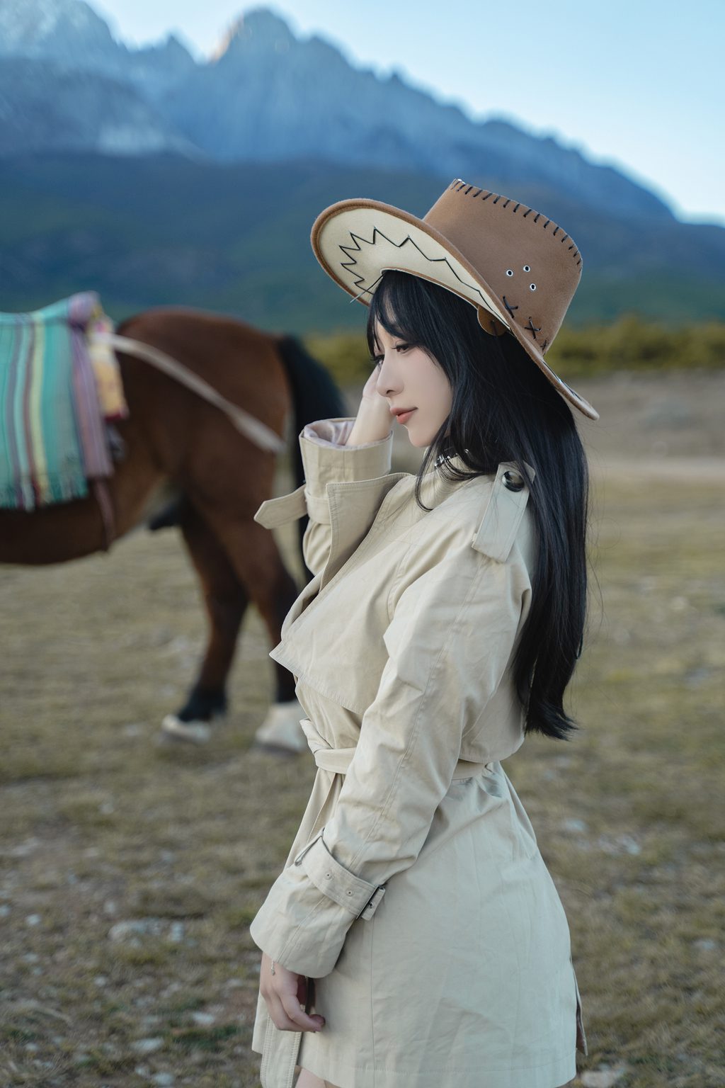 网紅Coser@浅安安-西部世界[70P-461.8M] 网红写真-第3张