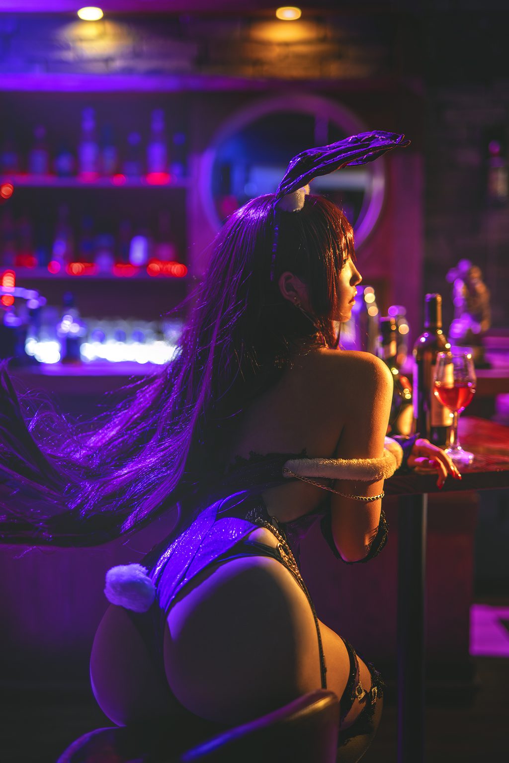 微博人气Coser@阿薰kaOri 斯卡哈兔女郎 [18P/418MB] 网红写真-第3张