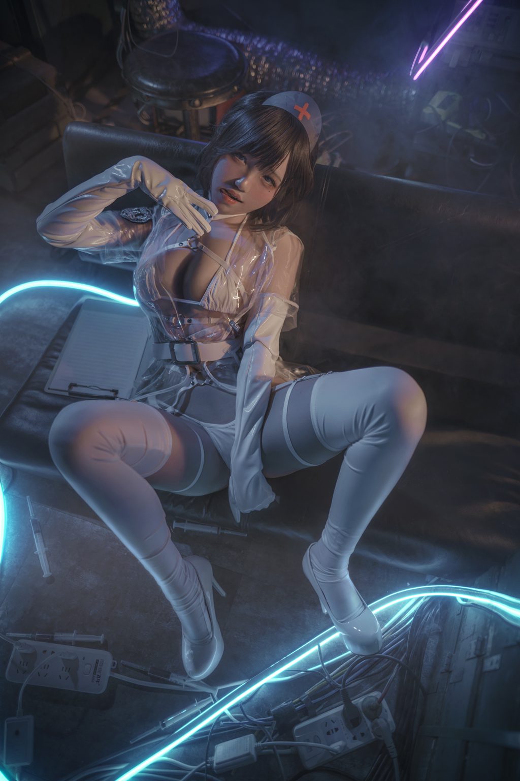 微博人气Coser@阿薰kaOri 透明护士 [25P/67MB] 网红写真-第2张