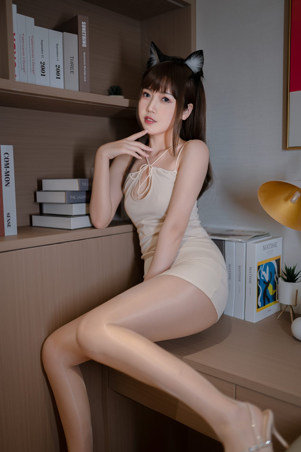 动漫博主@不呆猫 家教猫老师[34P-171.4M] 网红写真-第3张