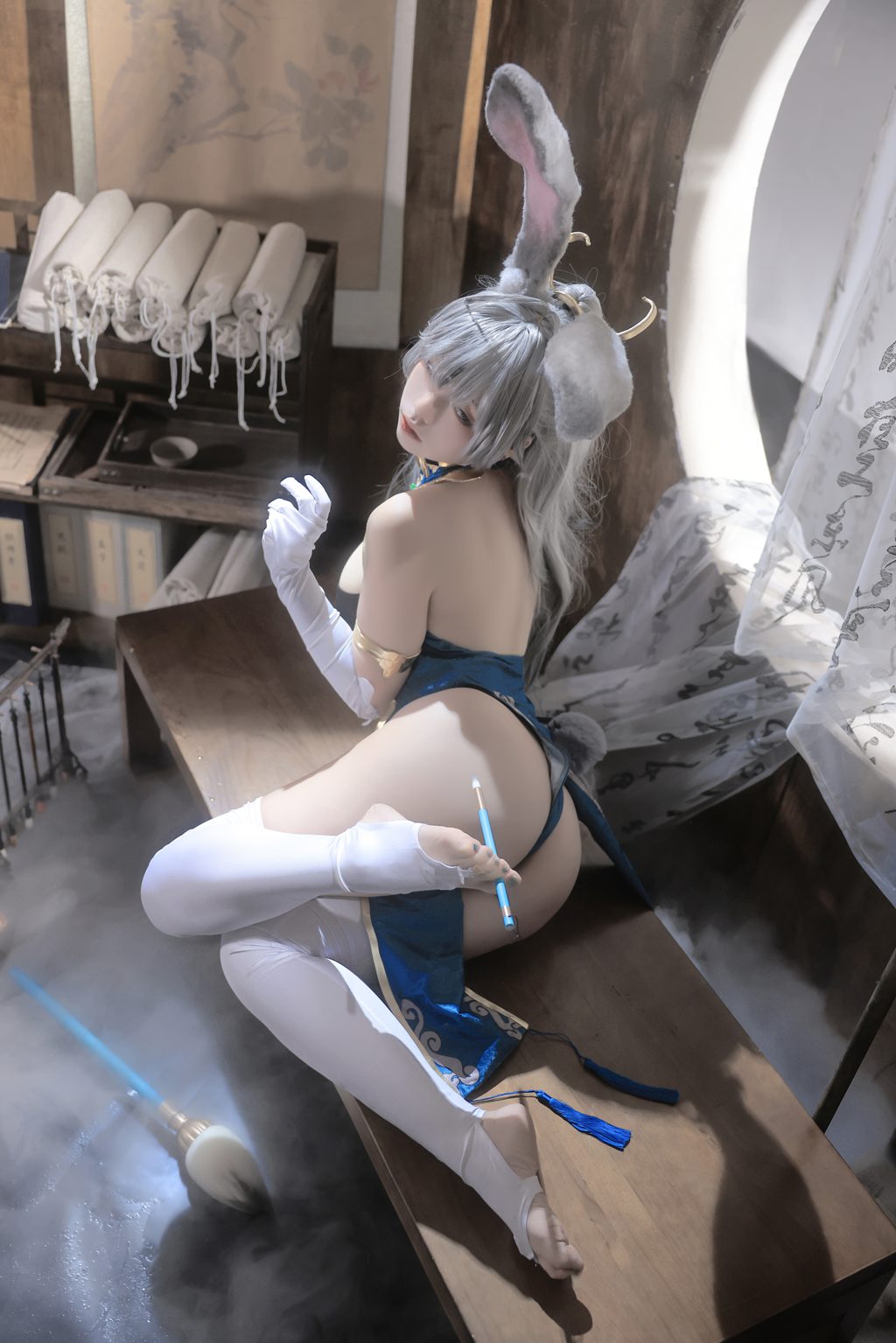 动漫博主@G44不会受伤 青时雨 镜月[20P-175M] 网红写真-第2张