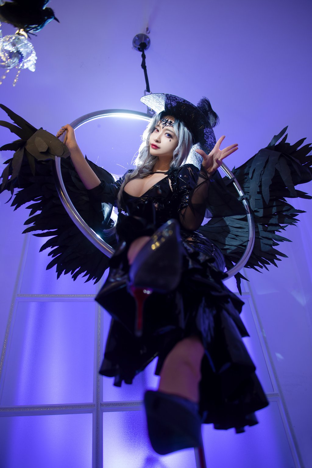 网紅Coser@洛璃 LoLiSAMA  魔女莉莉丝[74P-789M] 网红写真-第2张