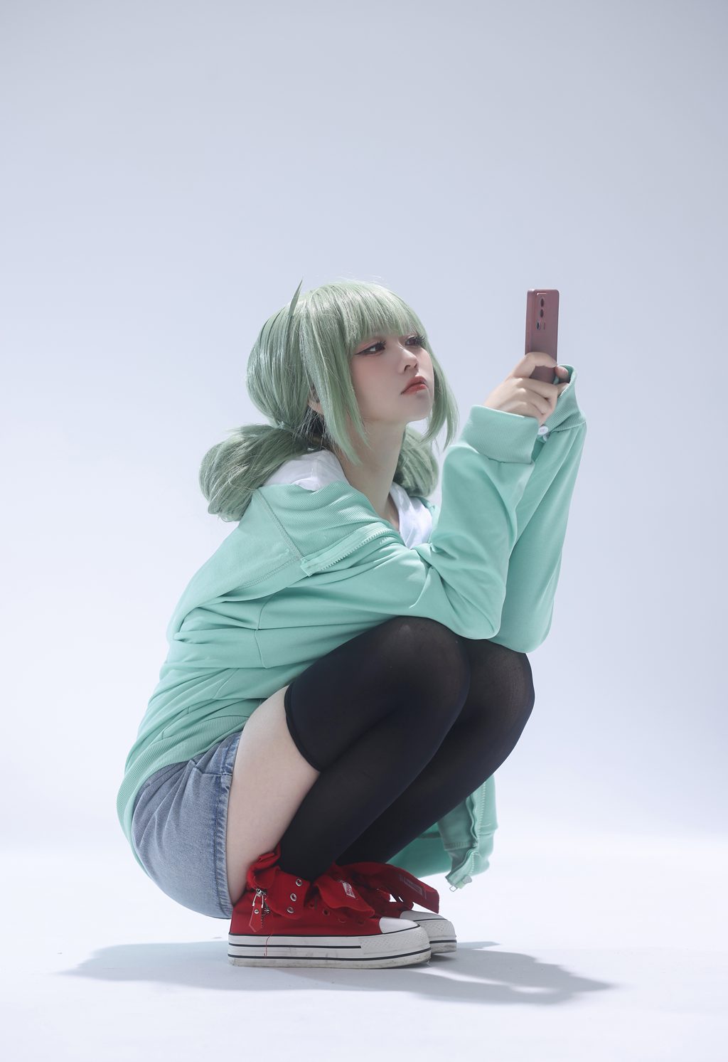动漫博主@G44不会受伤 Kiwi Araga[14P-119M] 网红写真-第2张