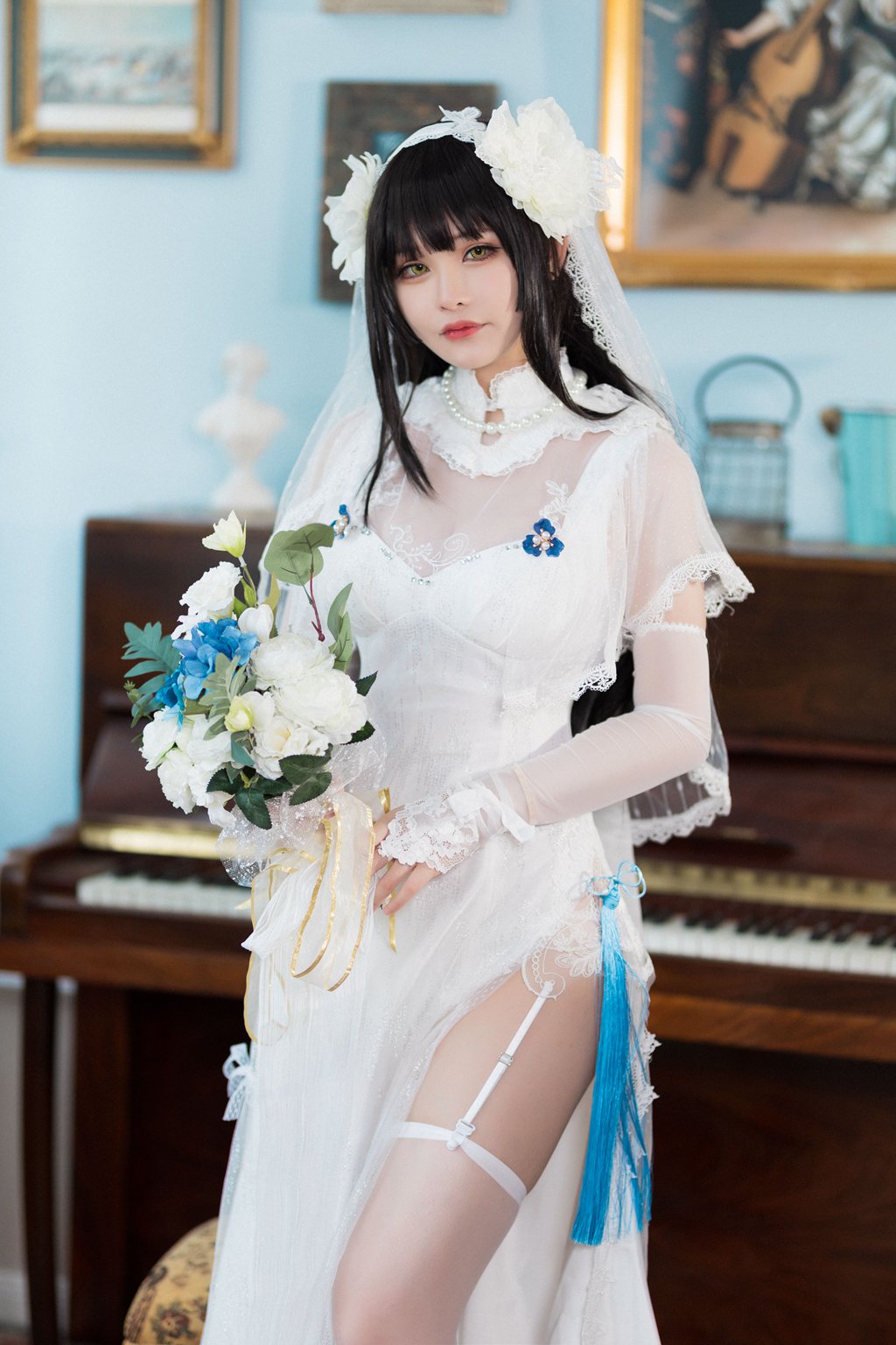 动漫Coser@前羽_rr 燕尔新婚 [30P/212MB] 网红写真-第2张