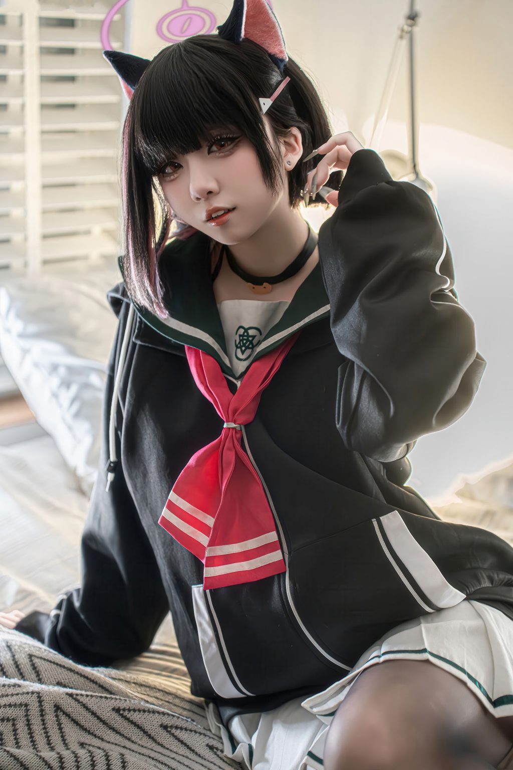 动漫博主@纸悦Etsu_ko 蔚蓝档案 杏山和纱[55P-400M] 网红写真-第2张