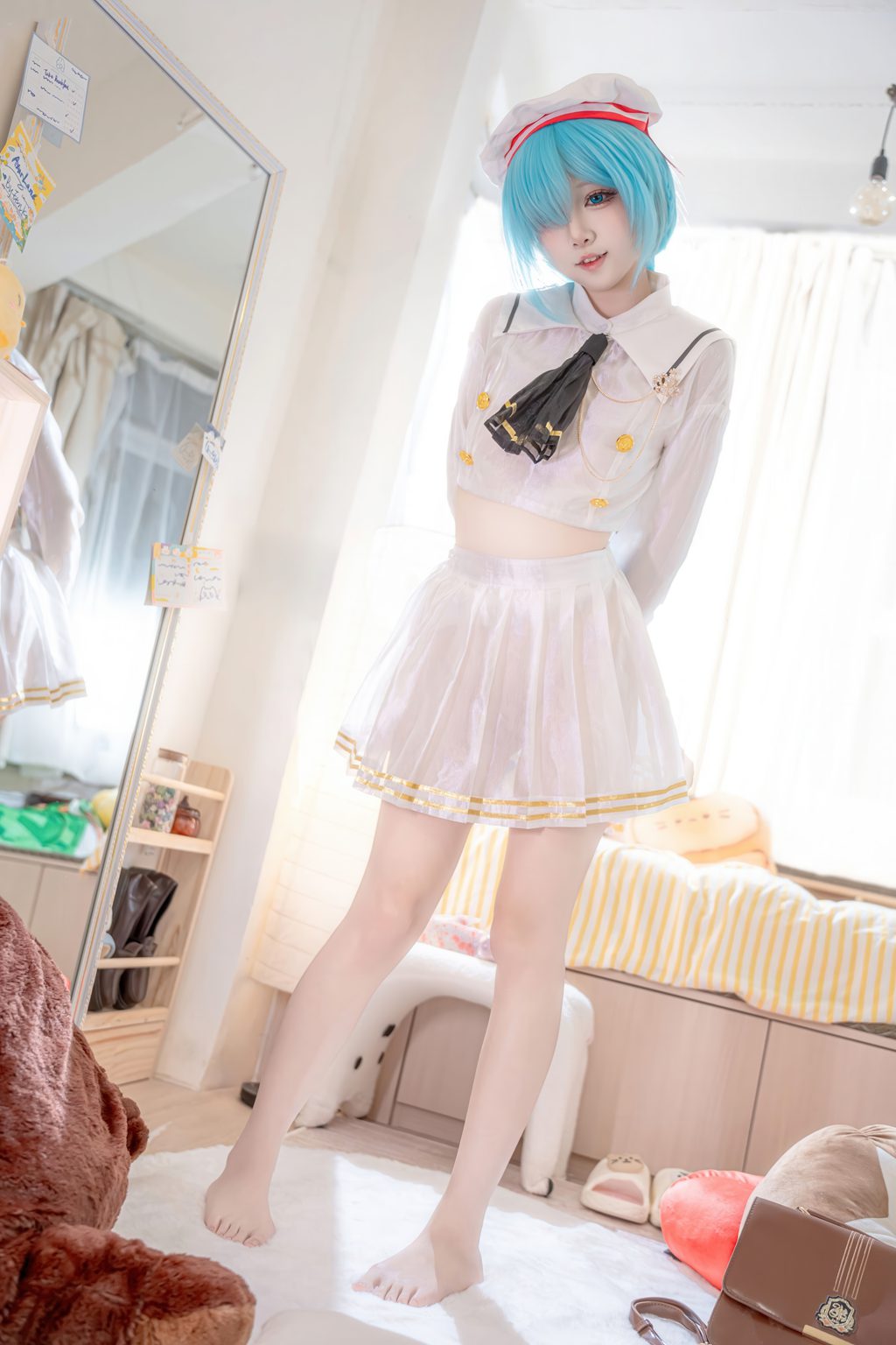 动漫博主@纸悦Etsu_ko 碧蓝航线 雅努斯JK[58P-443M] 网红写真-第2张