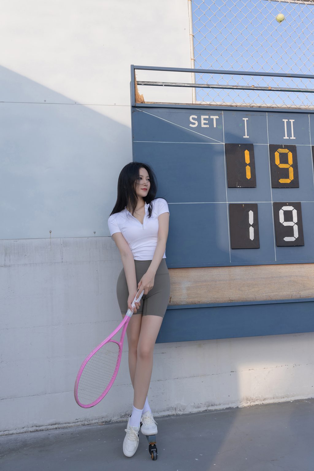 秀人内购@鱼子酱Fish – 内购系列《网球场》[120P/1.16G] 其它写真-第2张